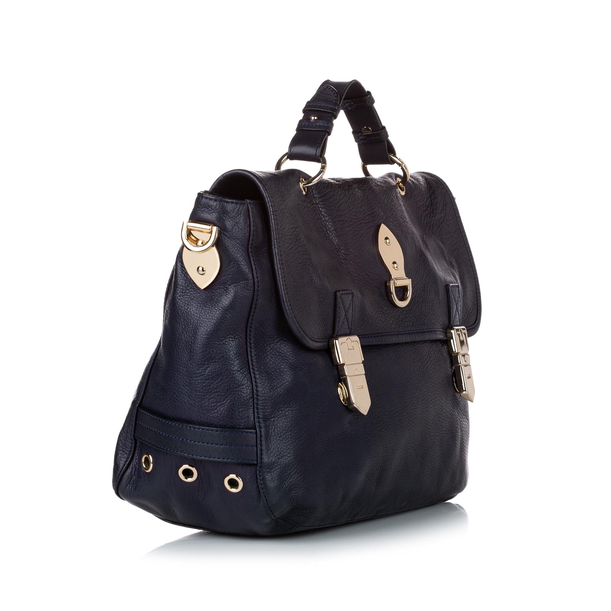 Mulberry Tillie Leather Satchel (SHG-29218)