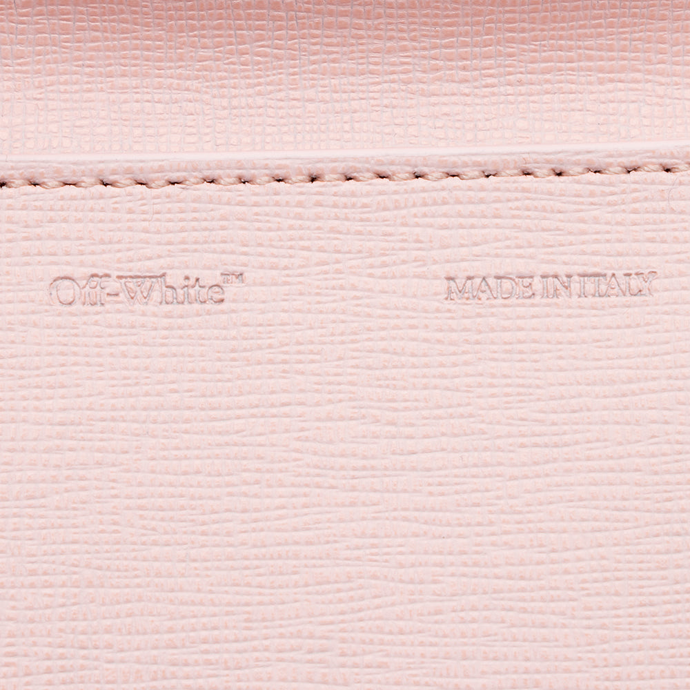 Off-White Leather Arrows-Plaque Crossbody Bag (SHF-18270)