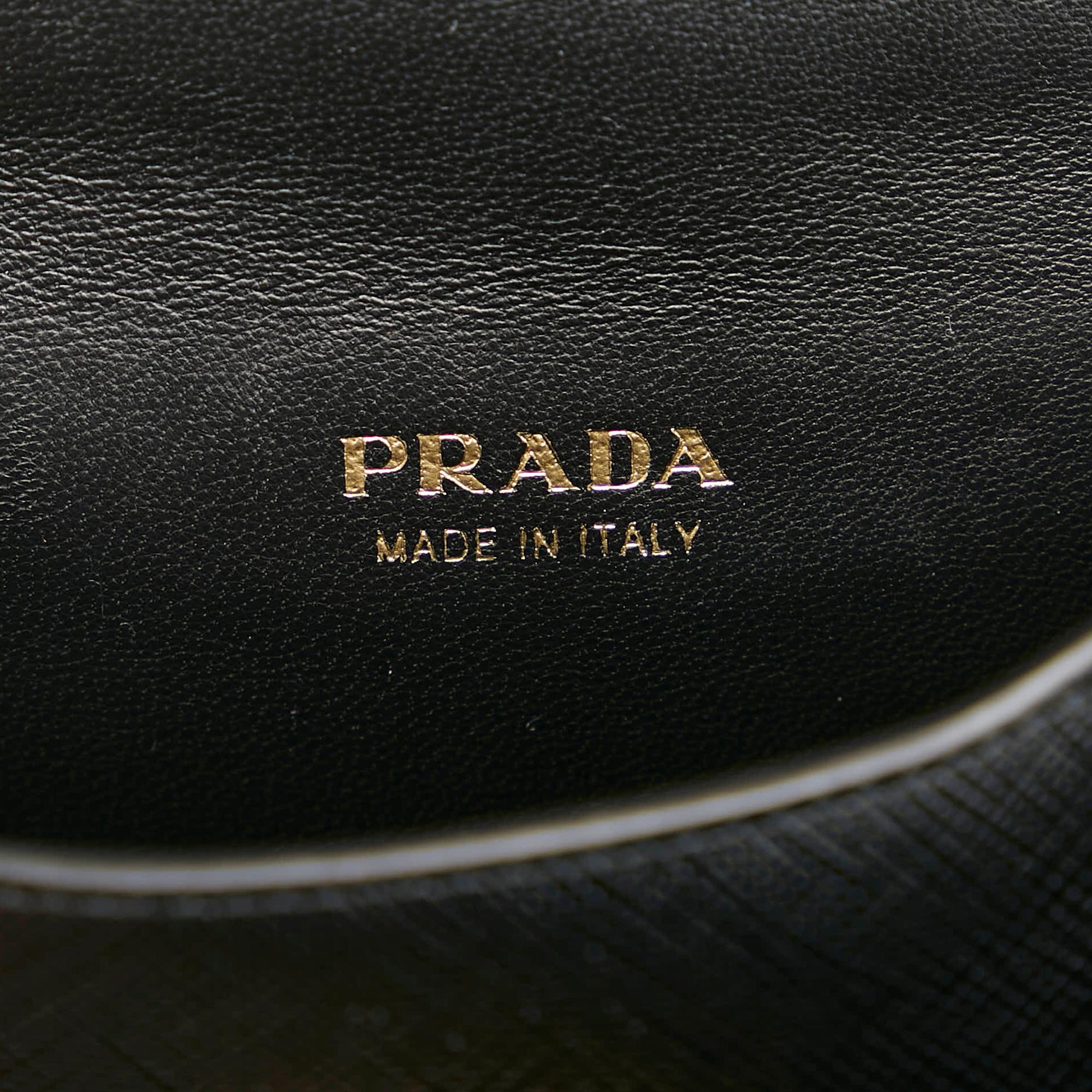 Prada Astrology Micro Cahier Leather Crossbody Bag (SHG-34184)