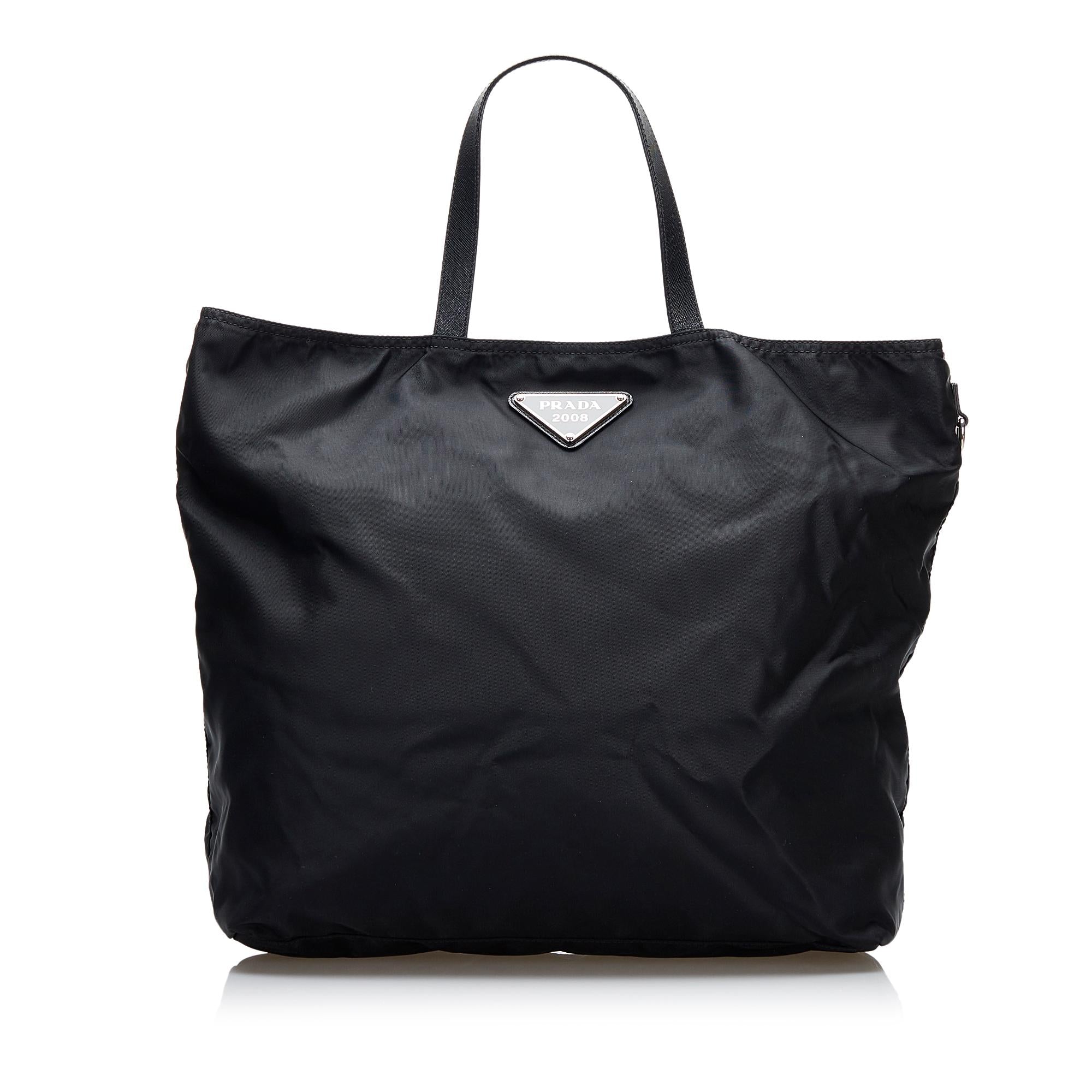 Prada Beijing Olympics Teddy Bear Tessuto Tote (SHG-37098)