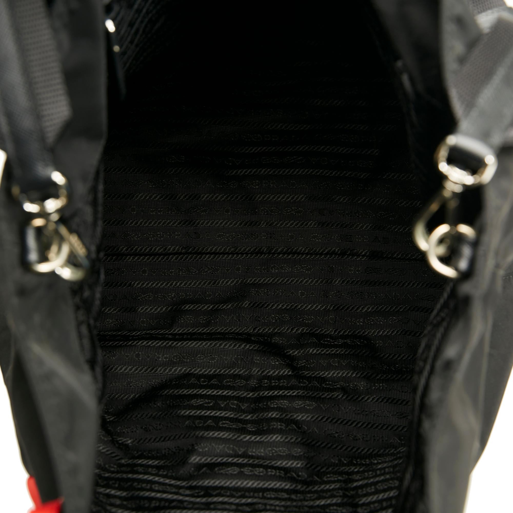 Prada Beijing Olympics Teddy Bear Tessuto Tote (SHG-37098)