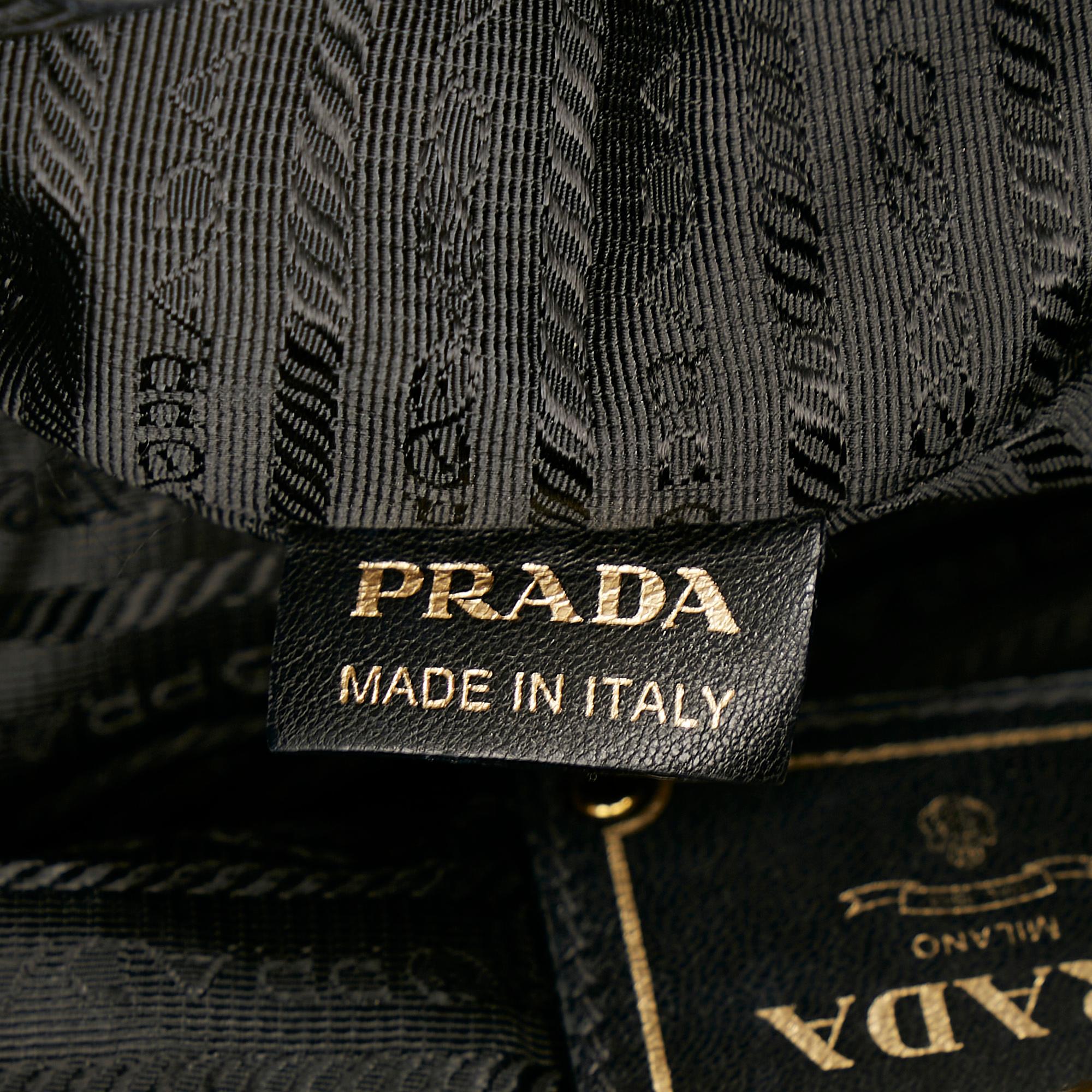 Prada Bow Leather Satchel (SHG-31911)