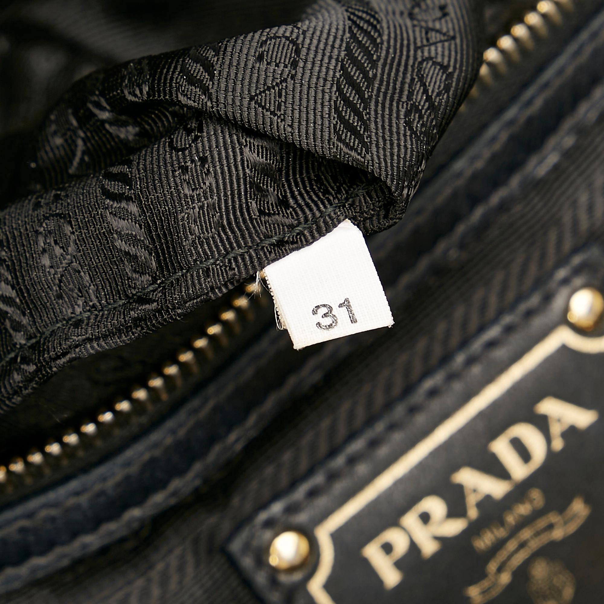 Prada Bow Leather Satchel (SHG-31911)