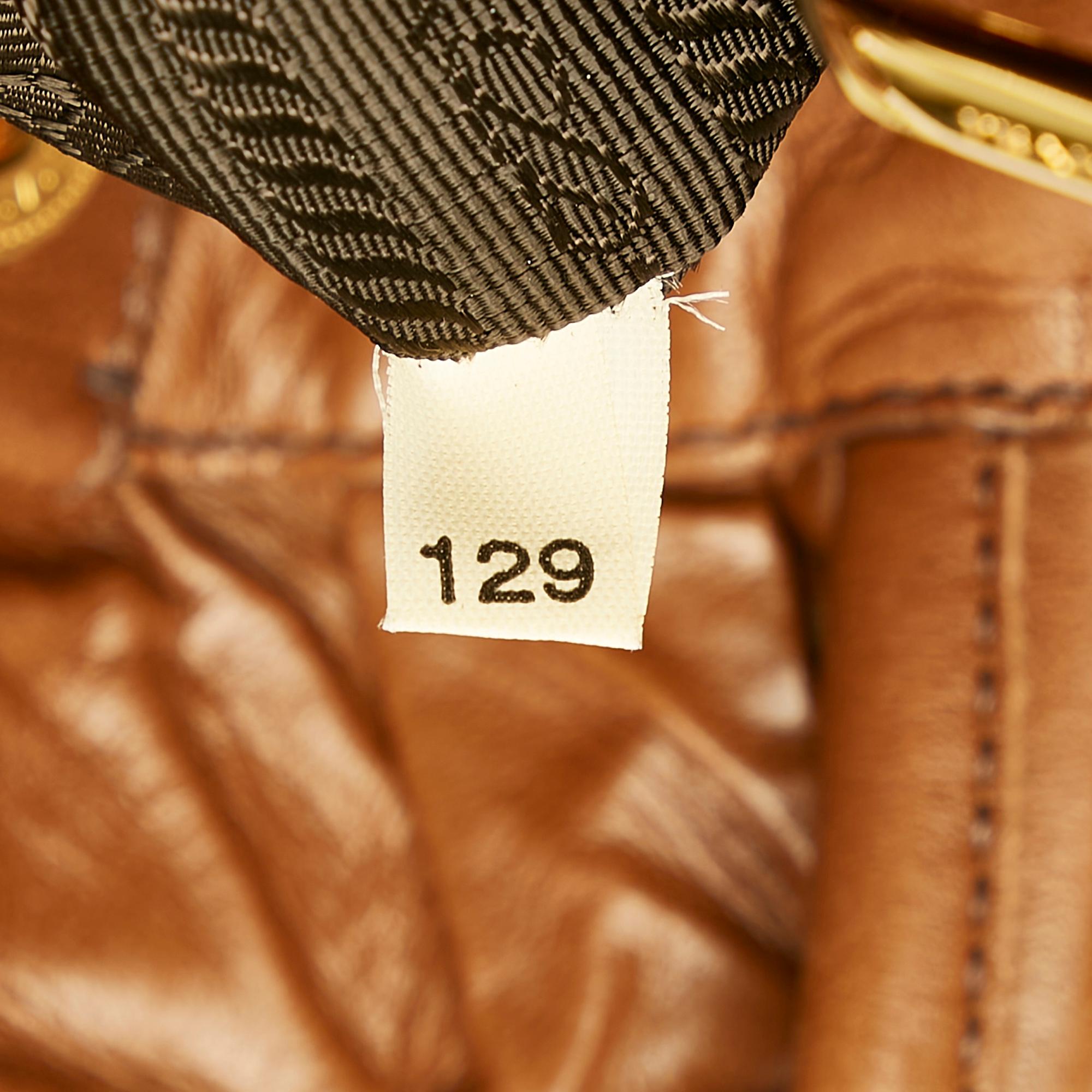 Prada Bow Nappa Leather Satchel (SHG-28742)