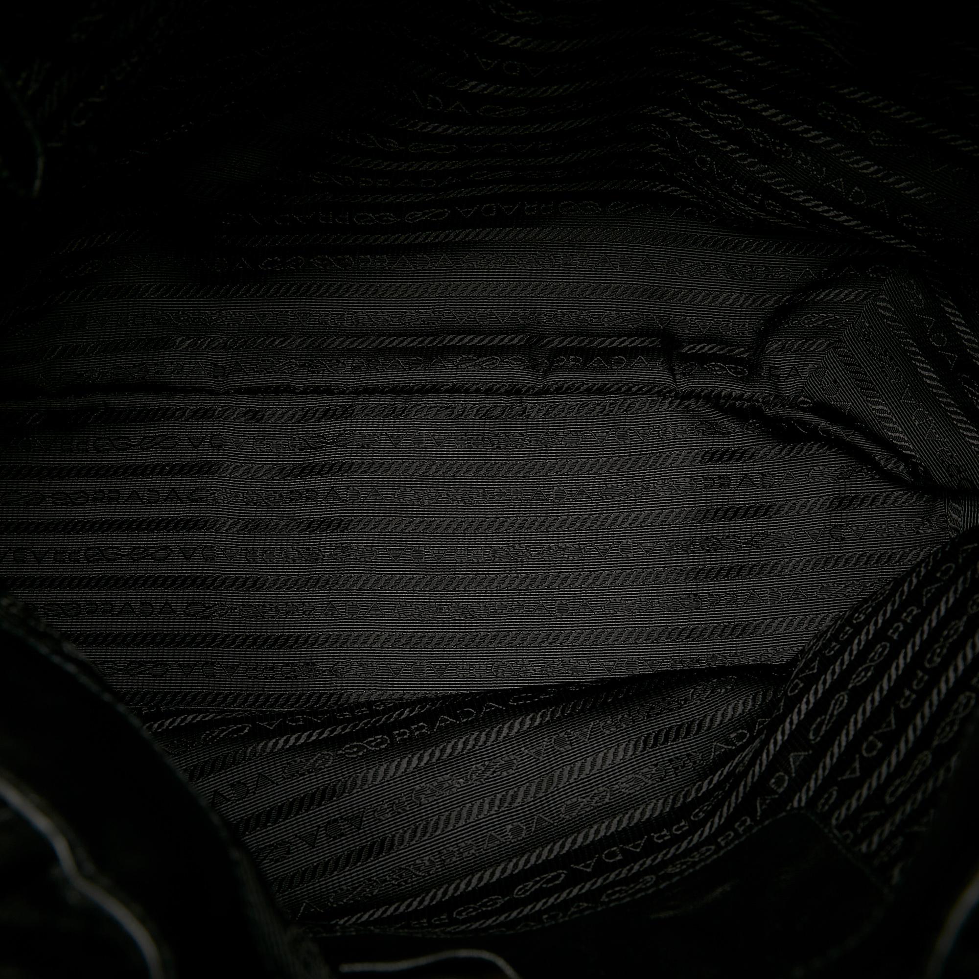 Prada Bow Nappa Leather Satchel (SHG-32593)