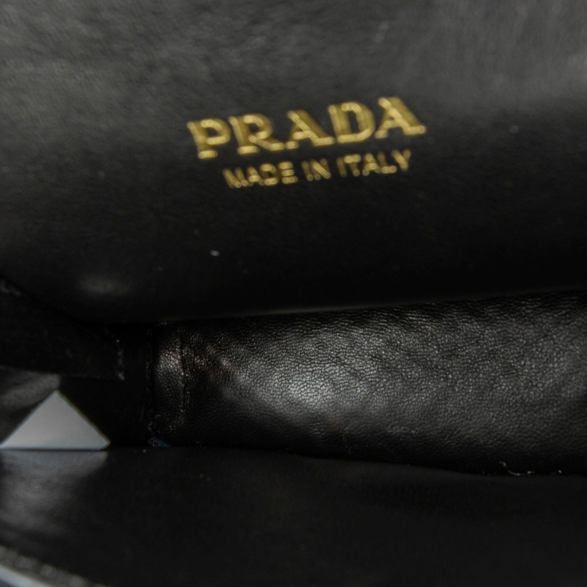 Prada Cahier Leather Crossbody Bag (SHG-32339)
