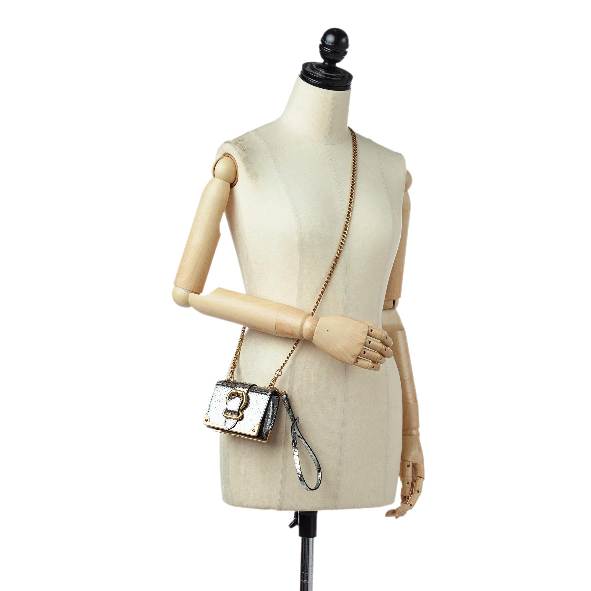 Prada Cahier Leather Crossbody Bag (SHG-32339)