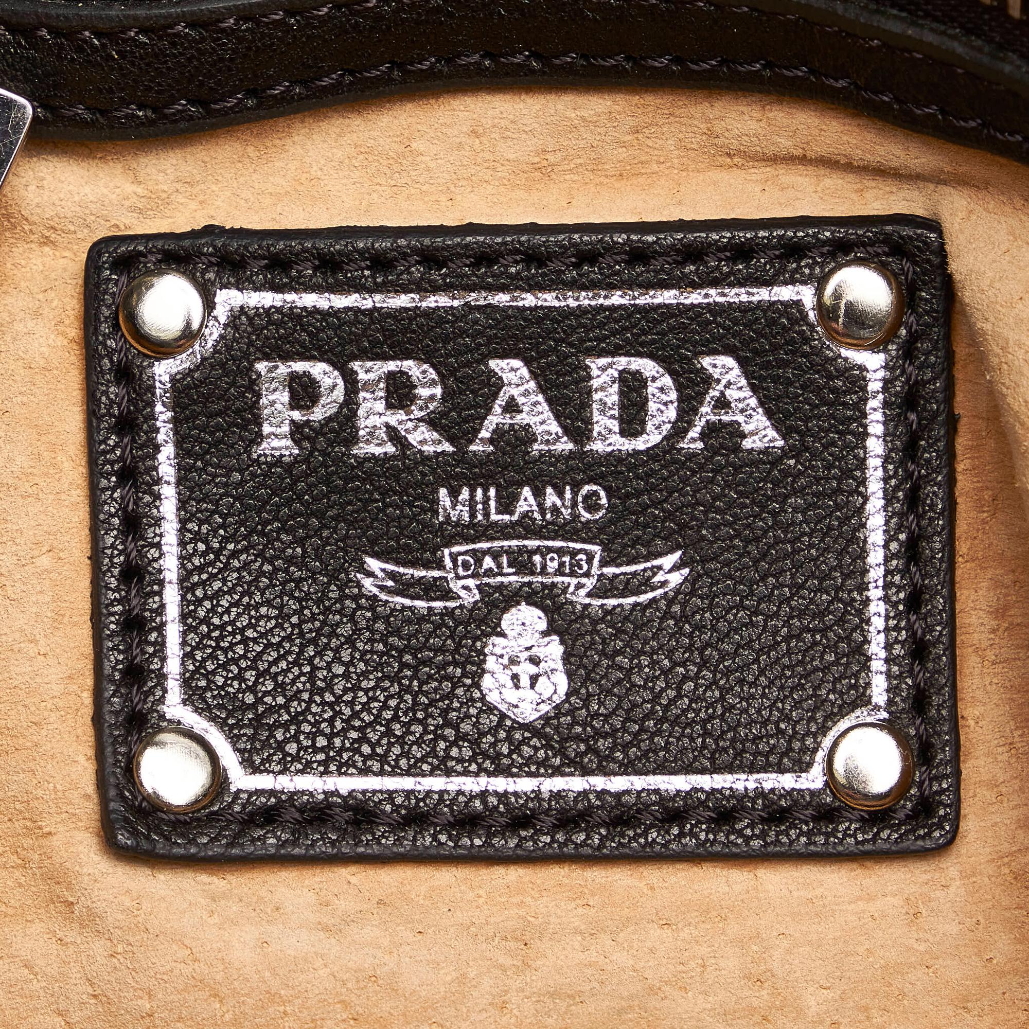 Prada Camouflage Tessuto Gaufre Tote Bag (SHG-29200)