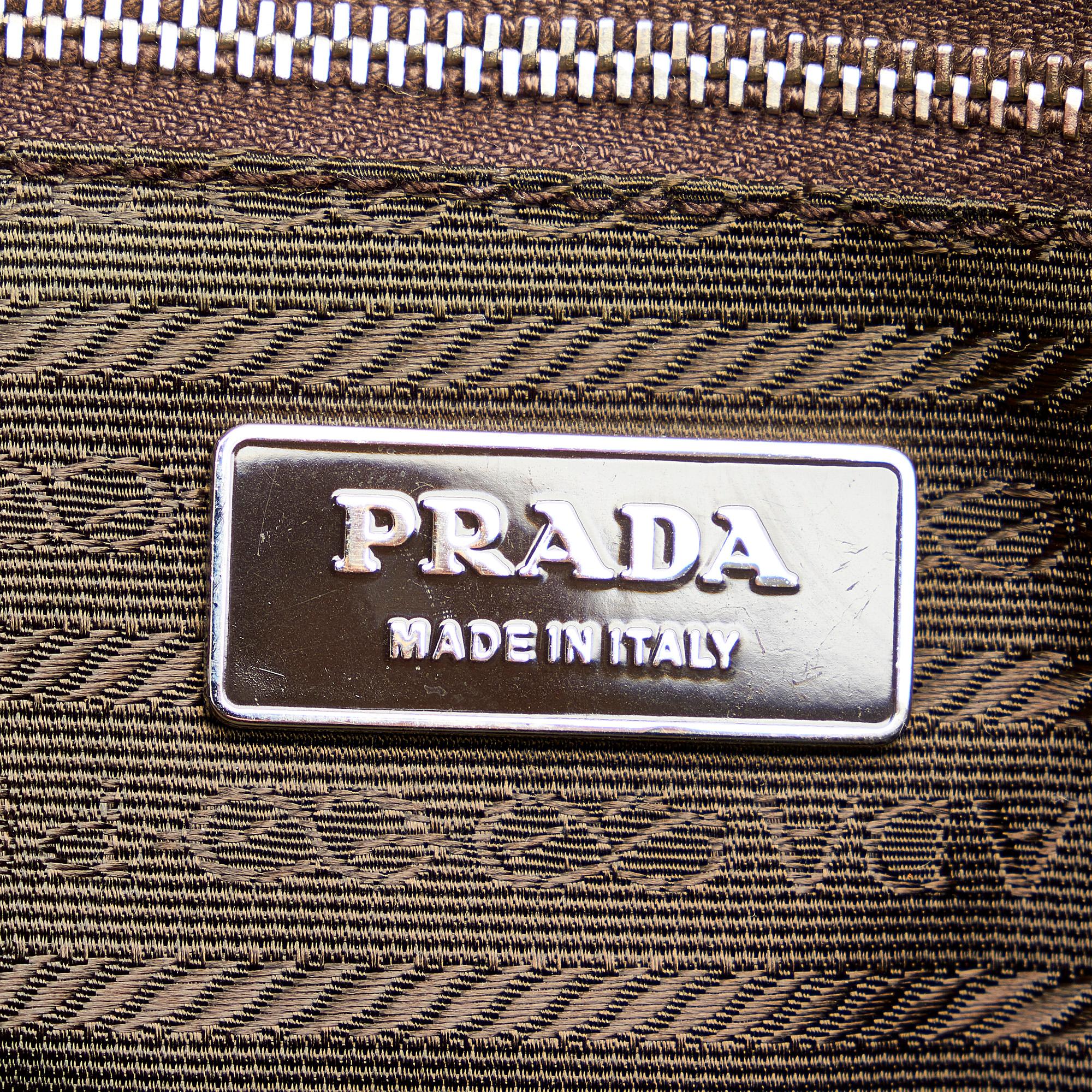 Prada Canapa Bauletto Handbag (SHG-36699)