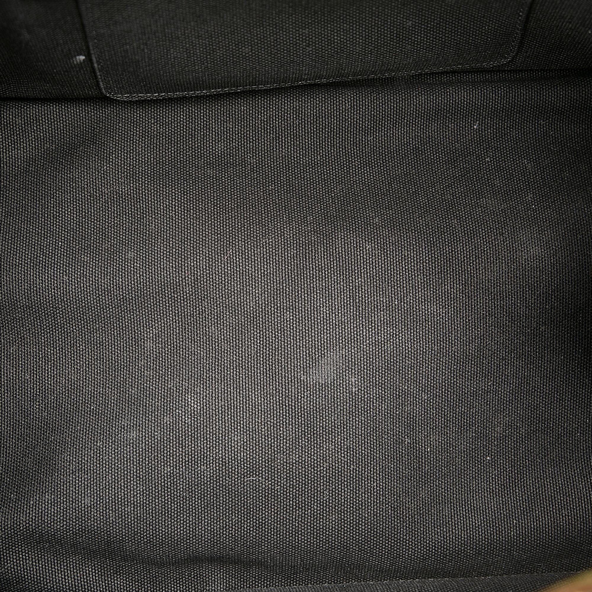 Prada Canapa Logo Camouflage Canvas Satchel (SHG-24696)