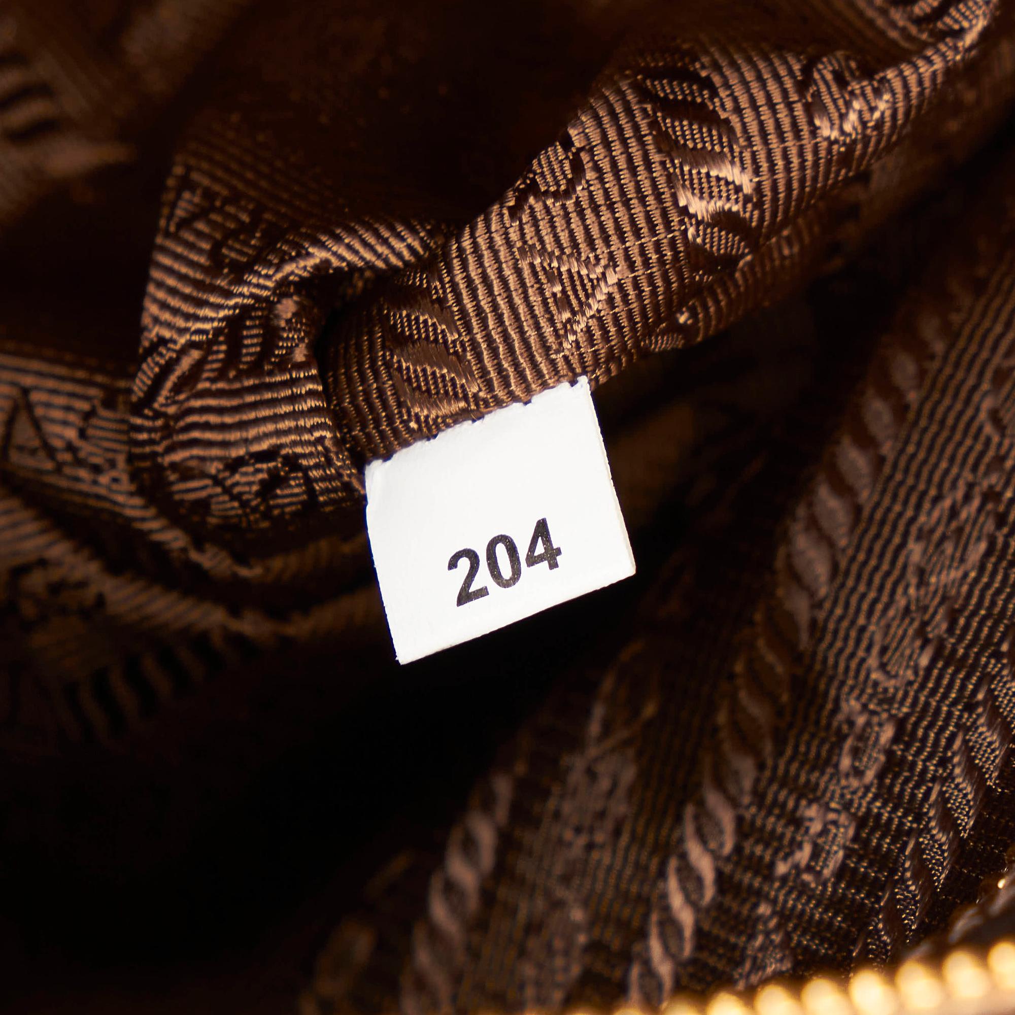 Prada Canapa Logo Canvas Boston Bag (SHG-31446)