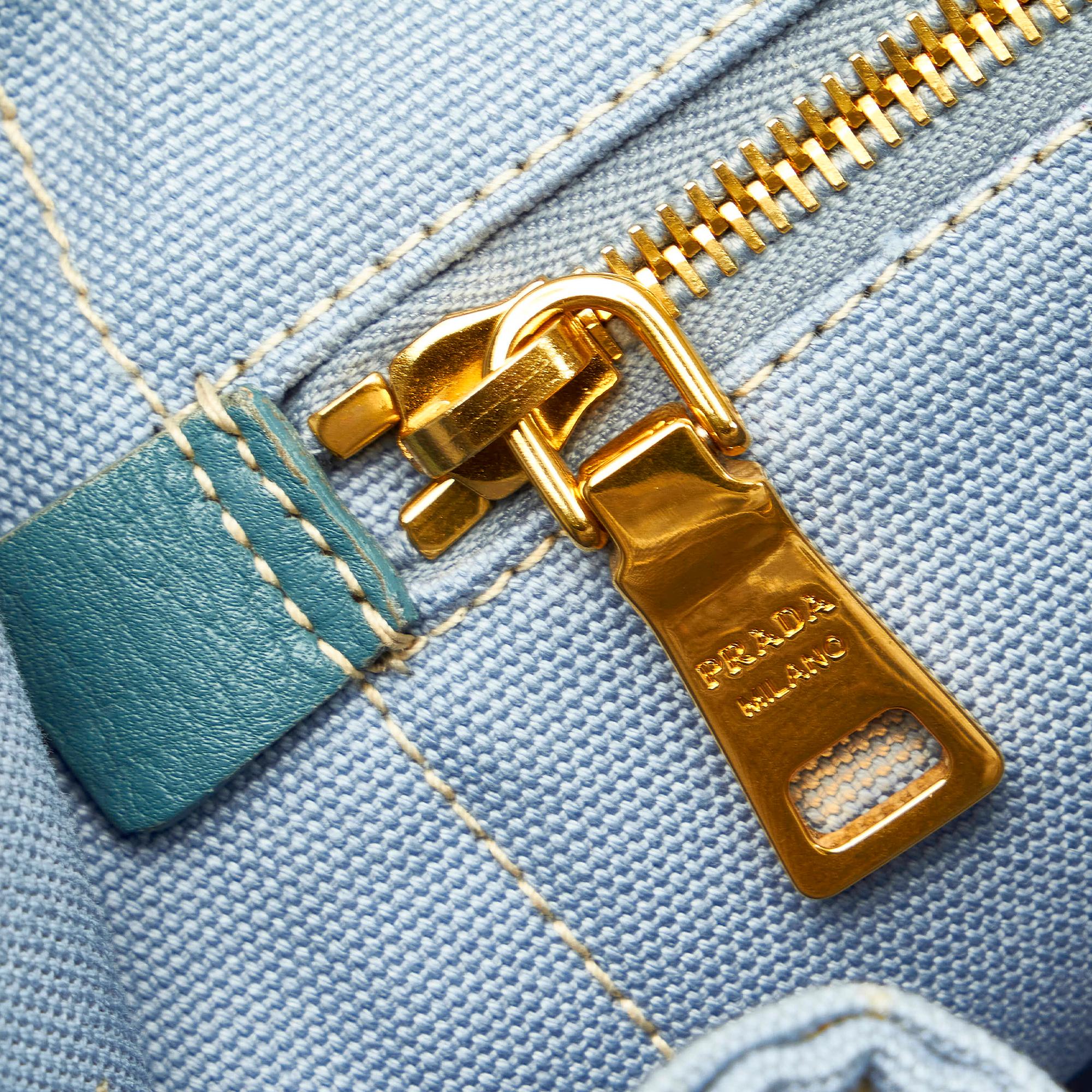 Prada Canapa Logo Canvas Handag (SHG-30765)