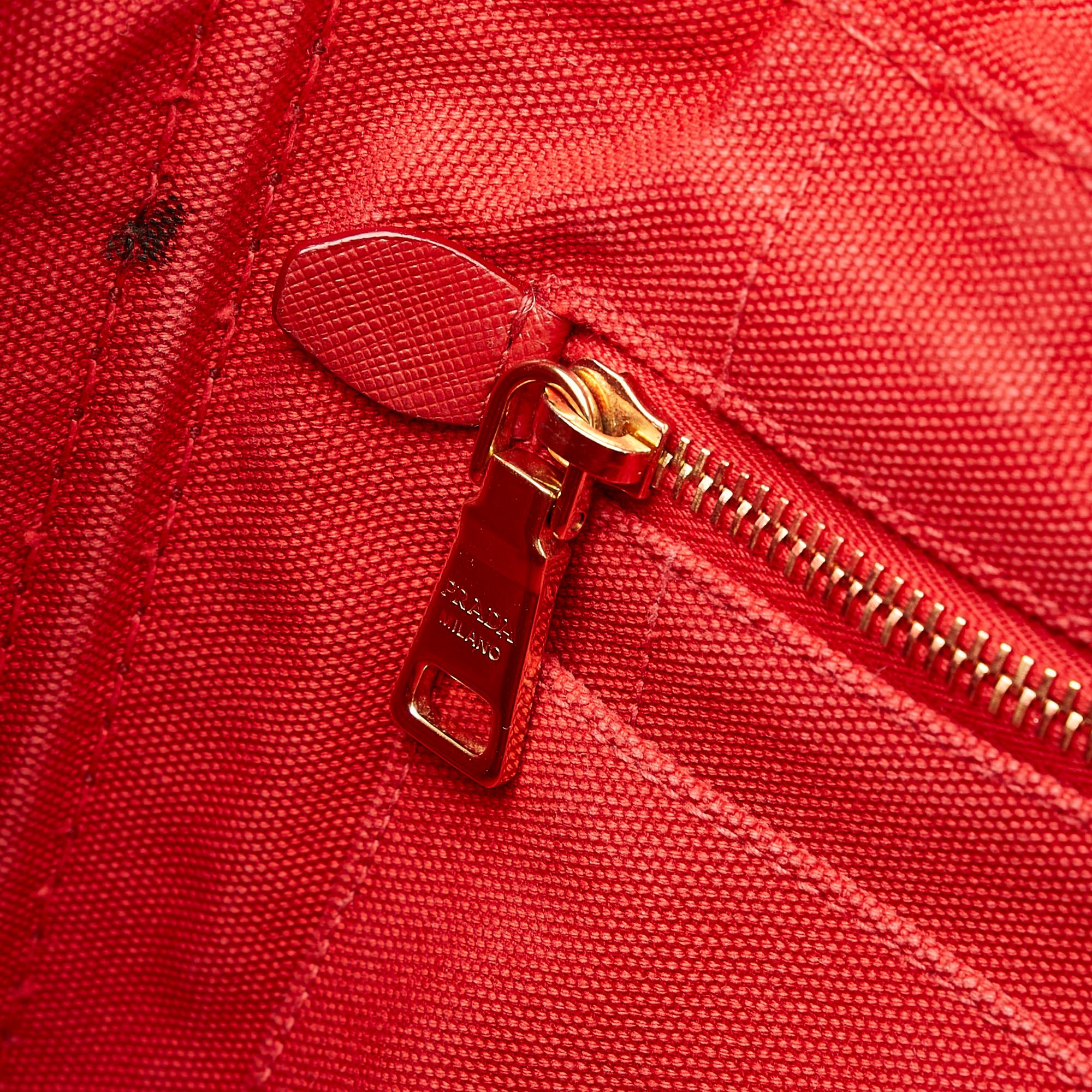 Prada Canapa Logo Canvas Handbag (SHG-28198)