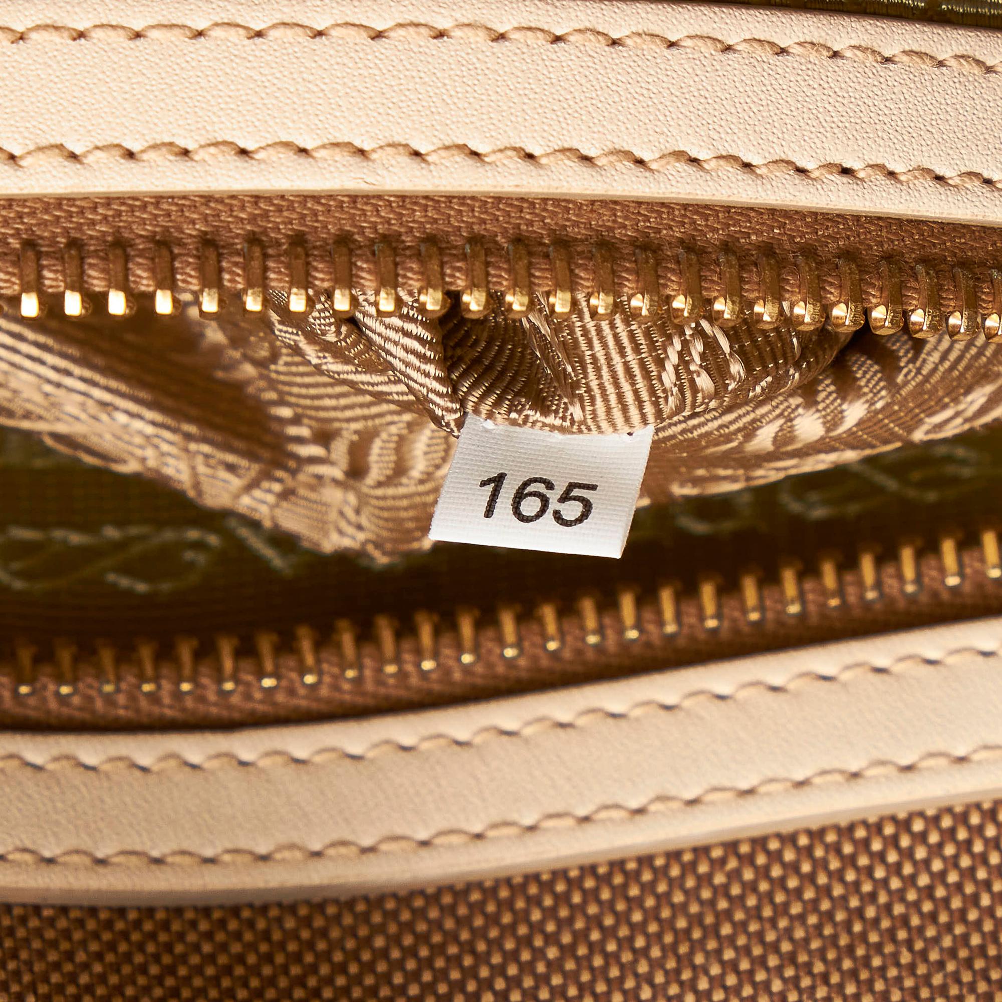 Prada Canapa Logo Canvas Handbag (SHG-32222)