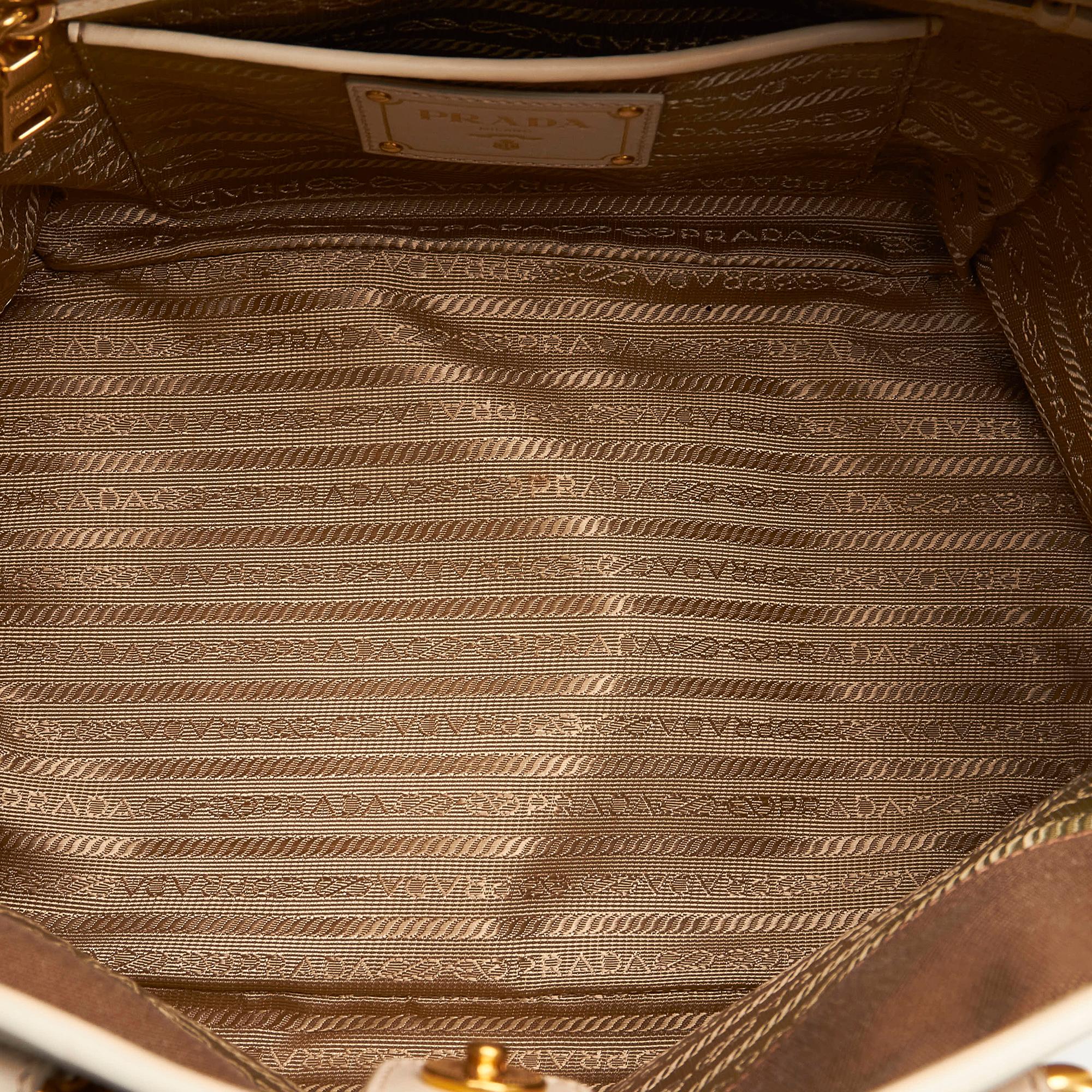 Prada Canapa Logo Canvas Handbag (SHG-32222)