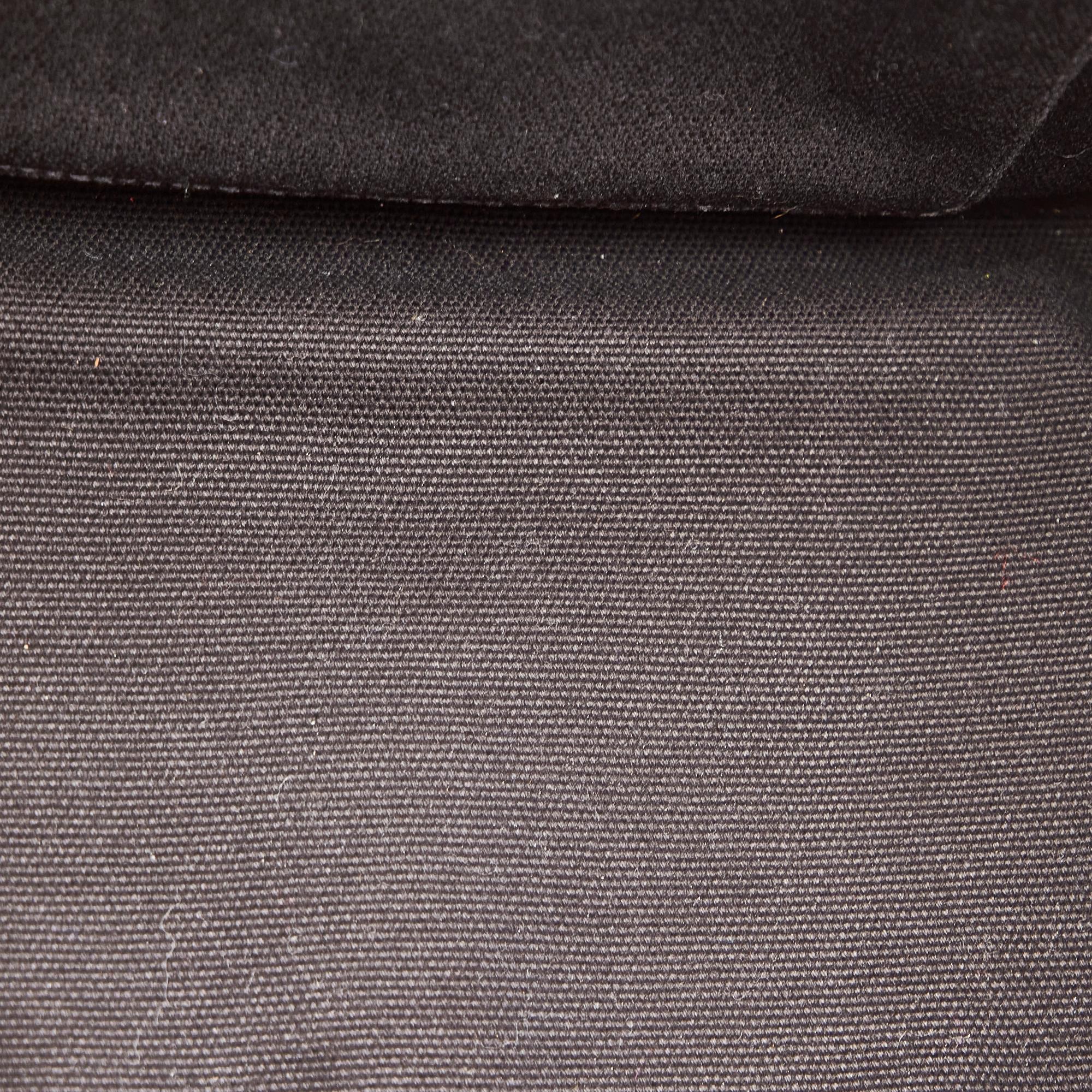 Prada Canapa Logo Canvas Satchel (SHG-24822)