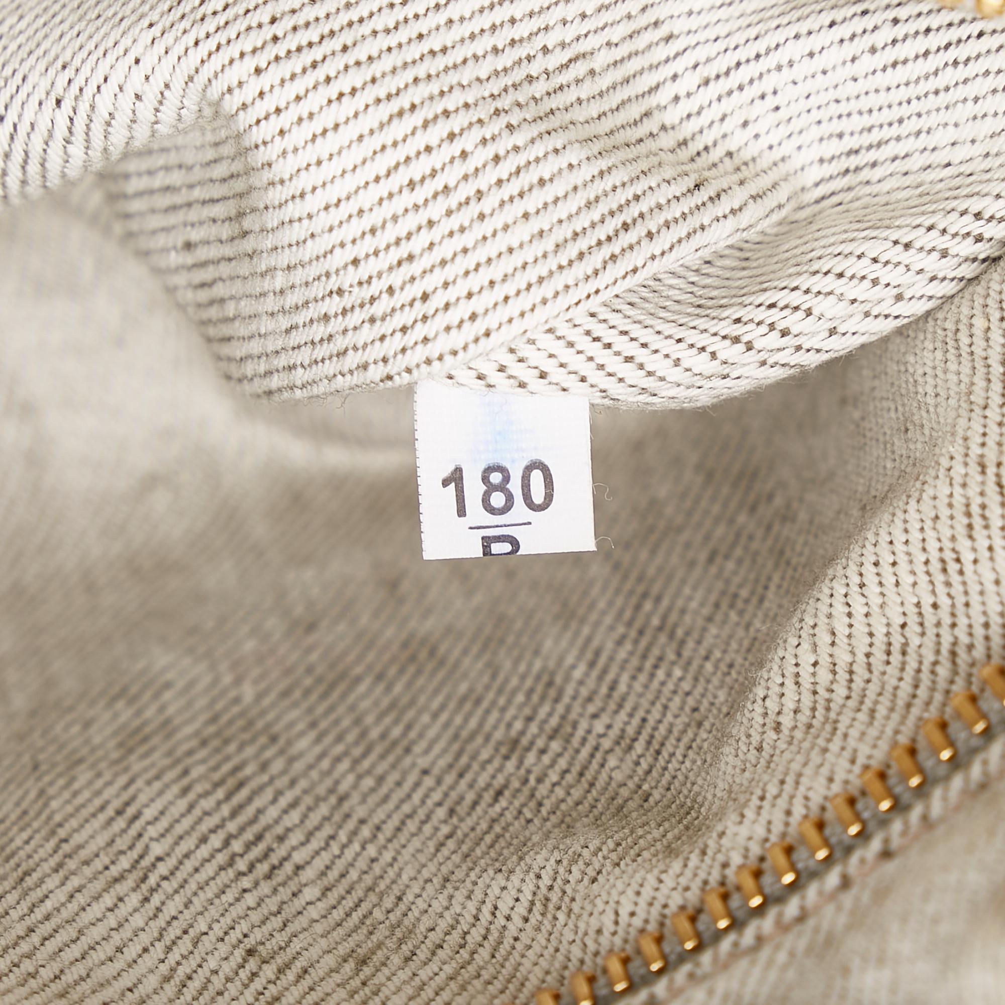 Prada Canapa Logo Canvas Satchel (SHG-31407)