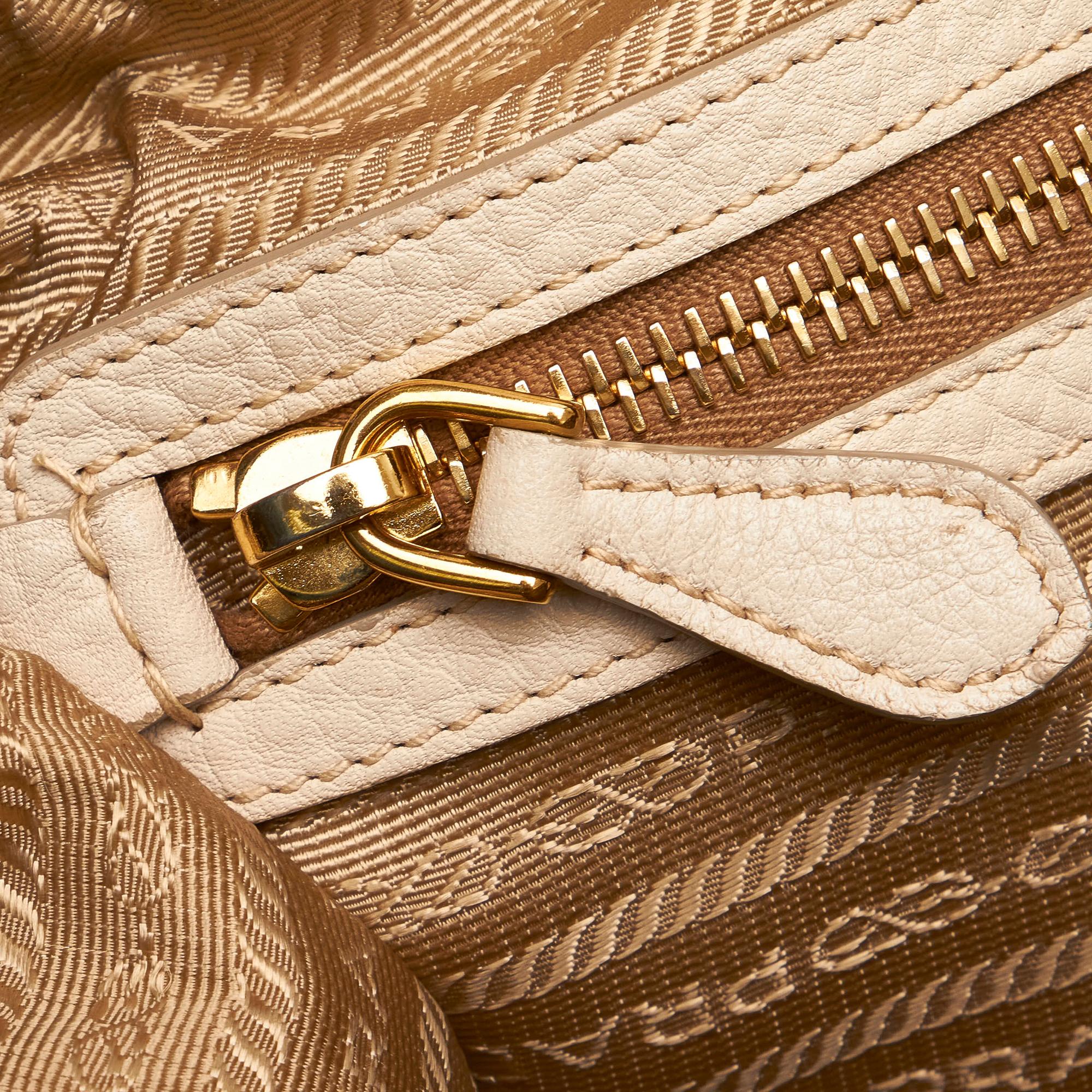 Prada Canapa Logo Canvas Shoulder Bag (SHG-32655)