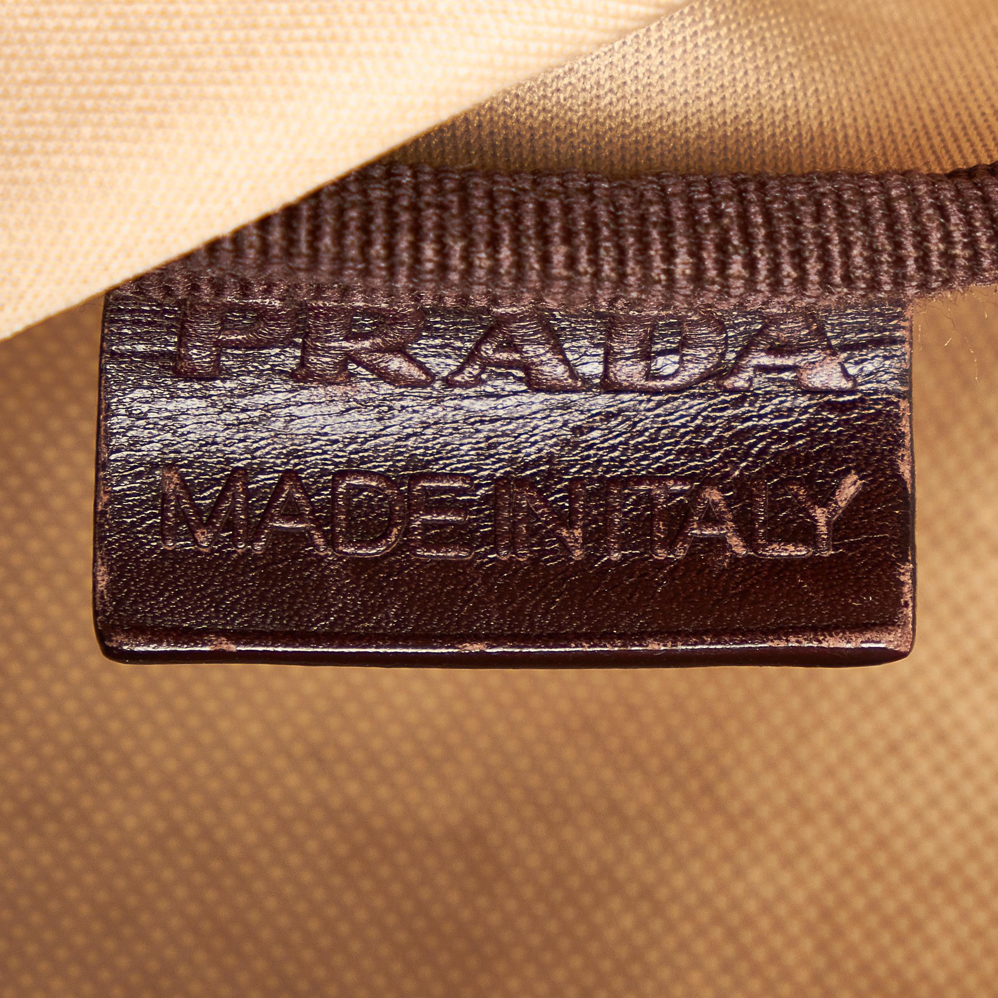 Prada Canapa Logo Canvas Tote Bag (SHG-27301)