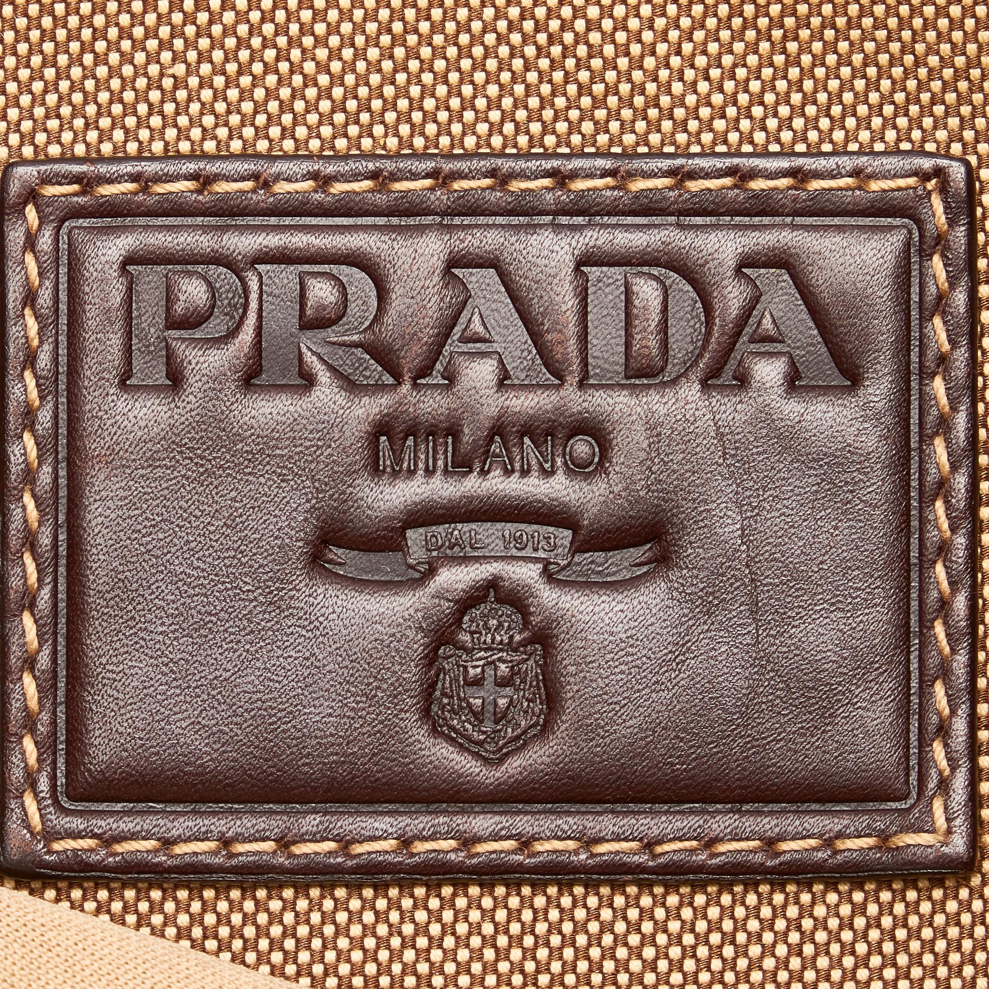 Prada Canapa Logo Canvas Tote Bag (SHG-27301)