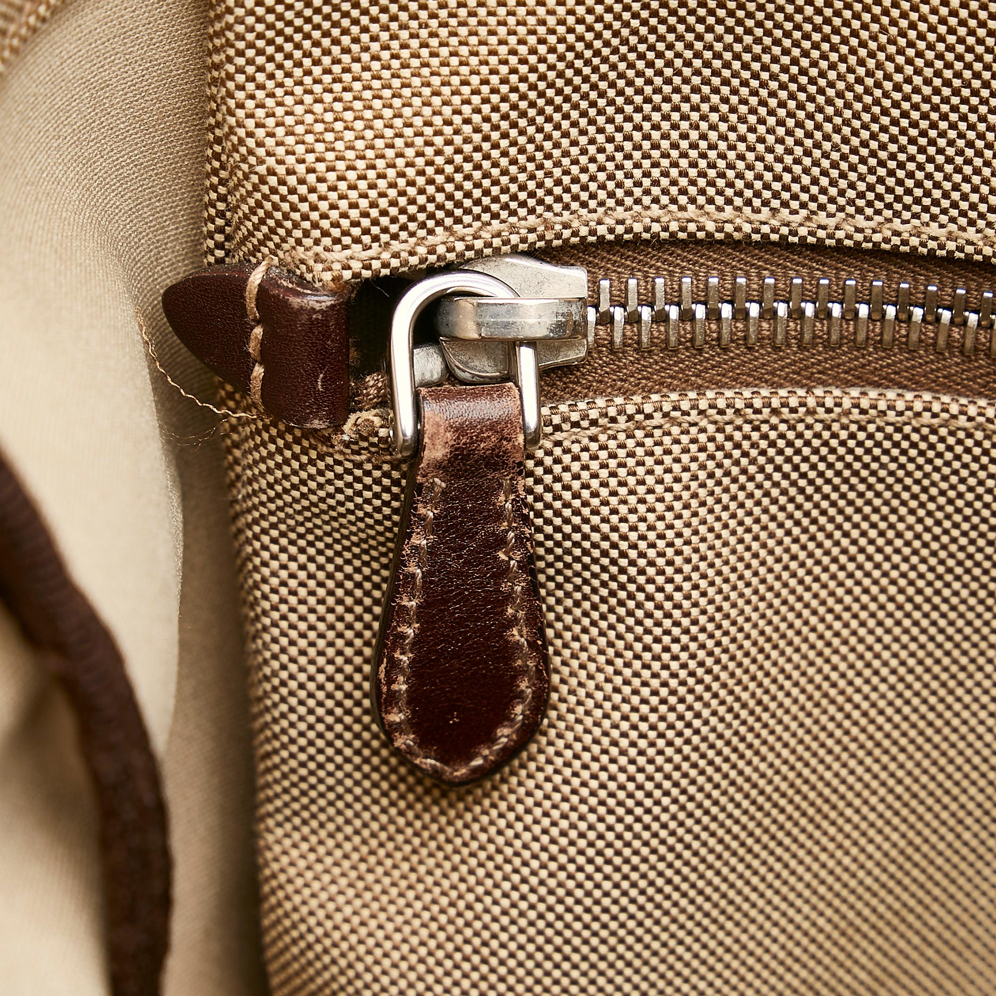 Prada Canapa Logo Canvas Tote Bag (SHG-28188)