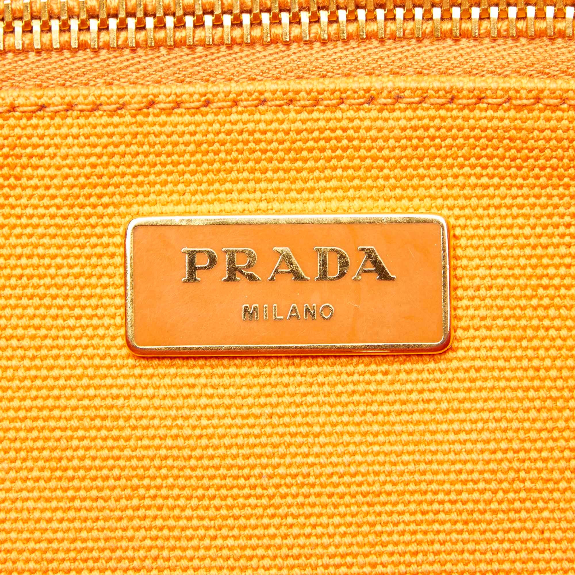 Prada Canapa Logo Canvas Tote (SHG-18290)