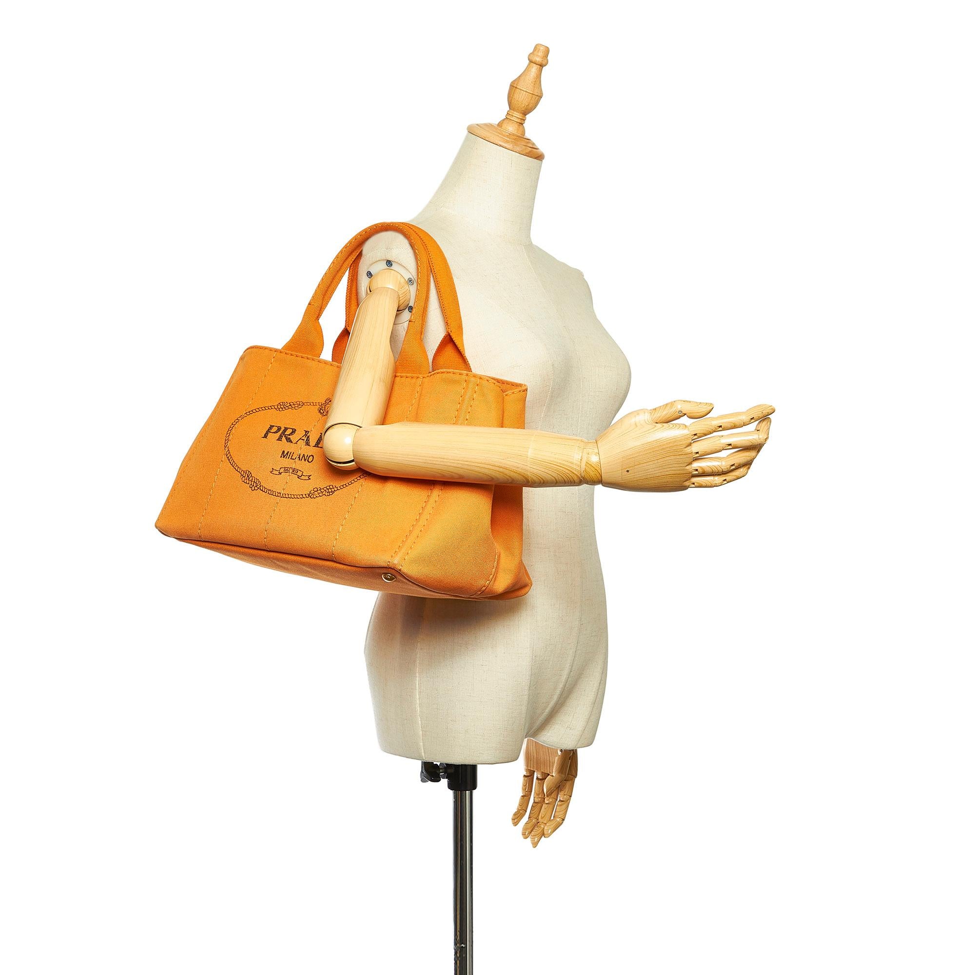 Prada Canapa Logo Canvas Tote (SHG-18290)