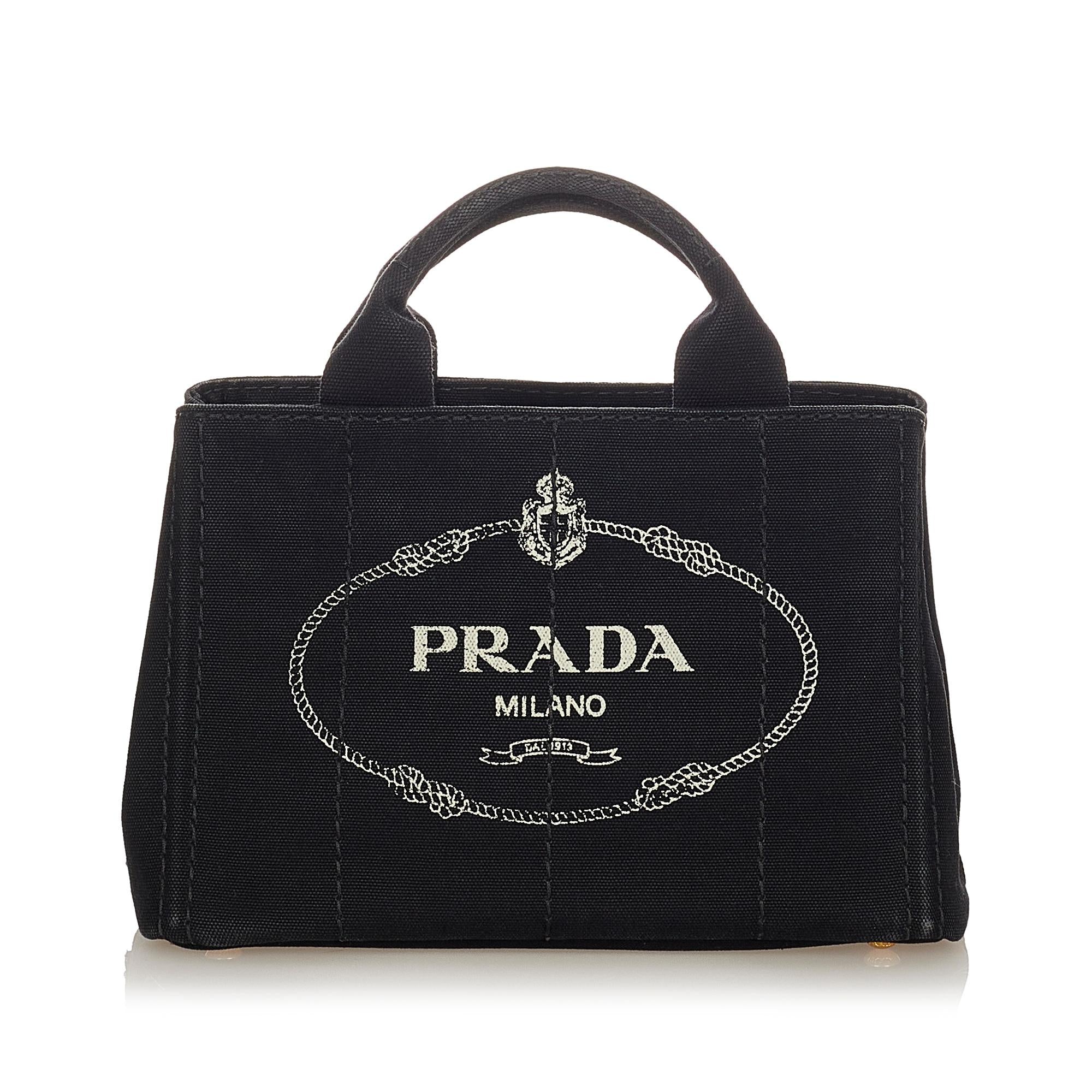 Prada Canapa Logo Handbag (SHG-23299)