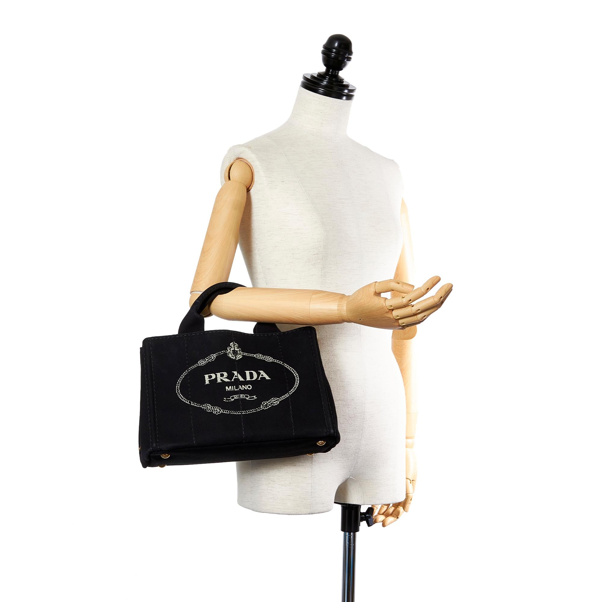 Prada Canapa Logo Handbag (SHG-23299)