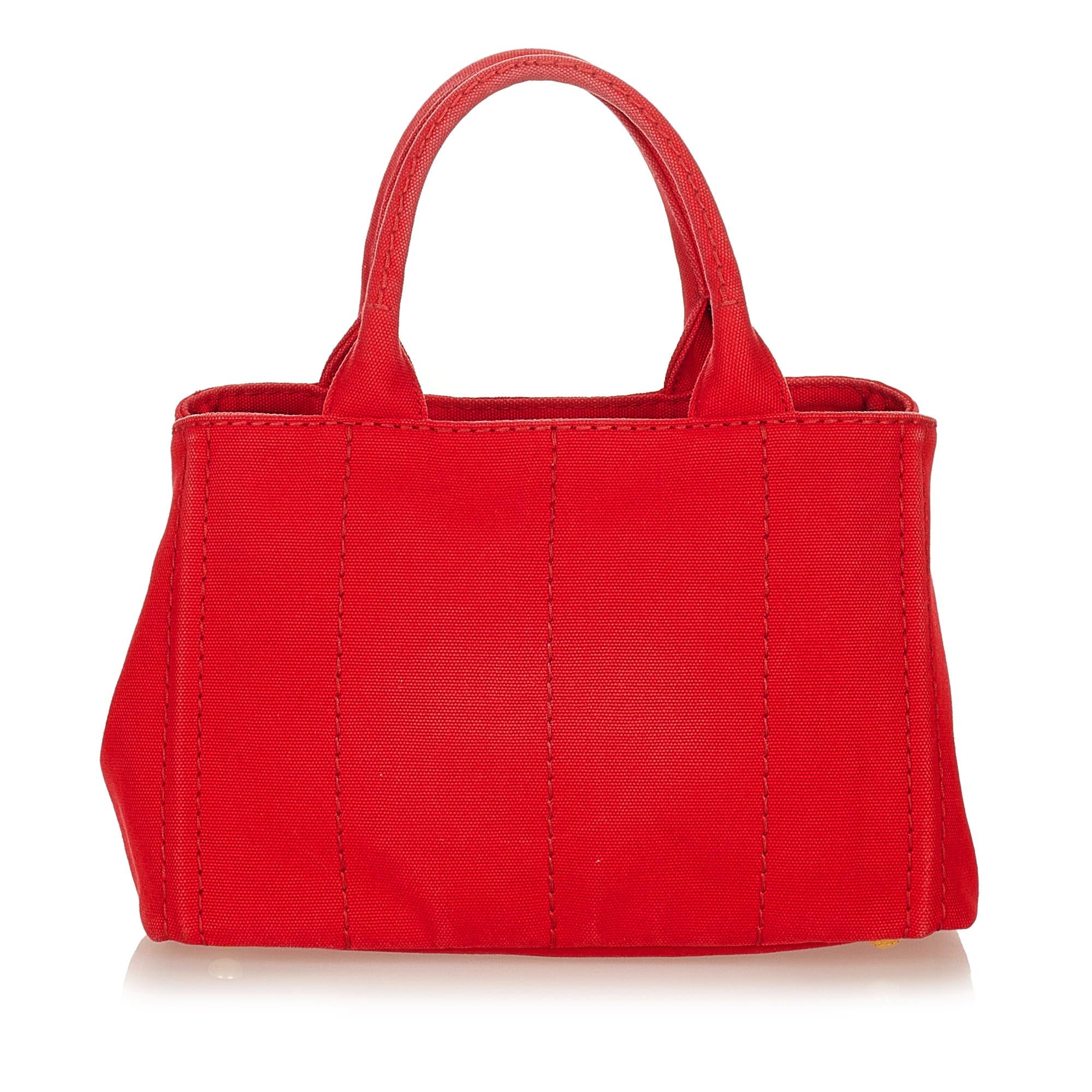 Prada Canapa Logo Satchel (SHG-26917)