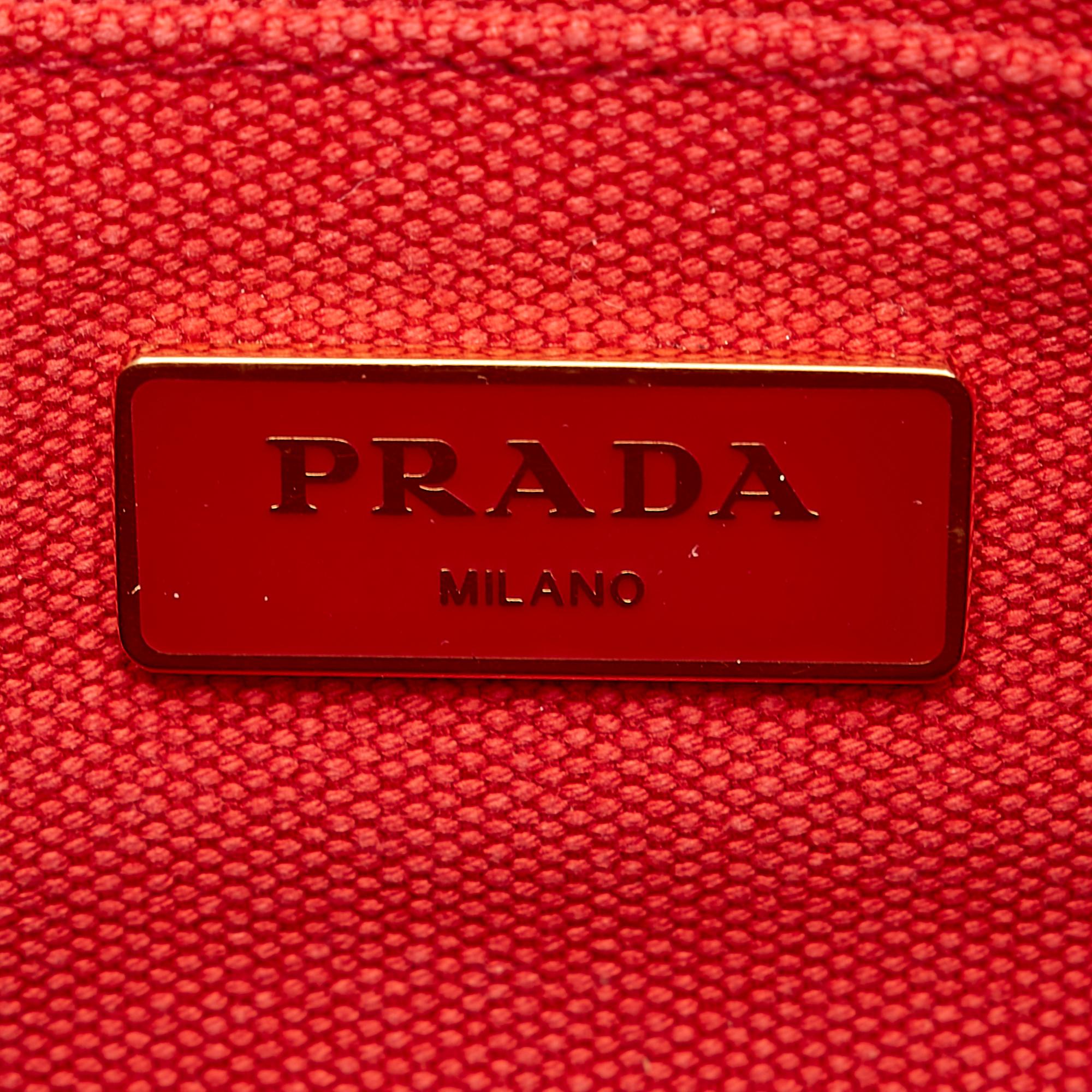 Prada Canapa Logo Satchel (SHG-26917)