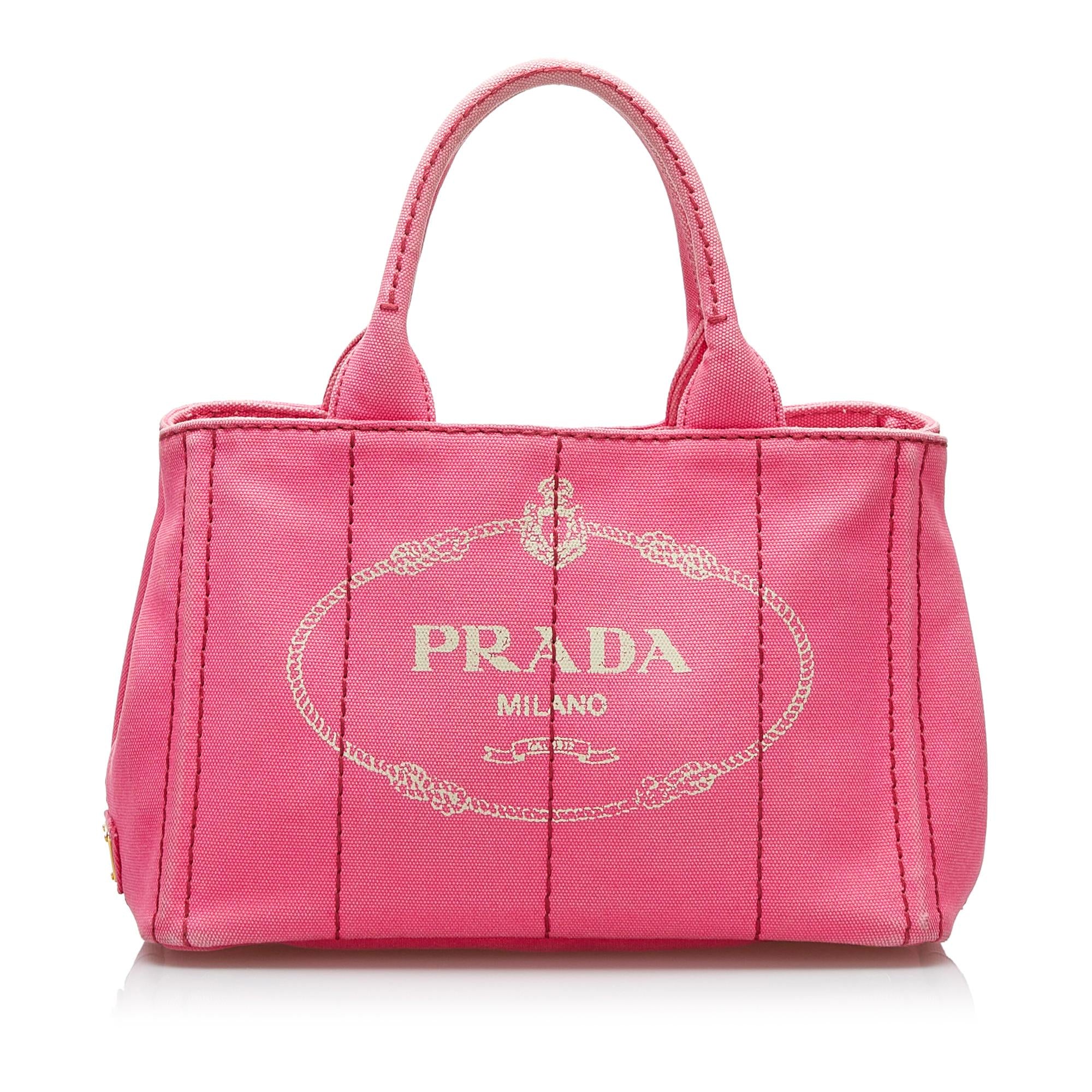 Prada Canapa Logo Satchel (SHG-OKi5k7)