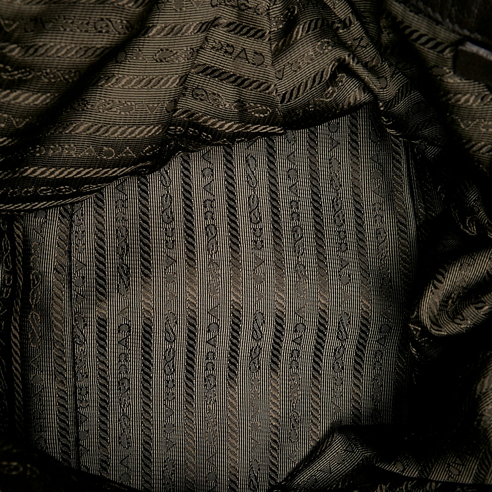 Prada Canapa Logo Tessuto Satchel (SHG-32714)