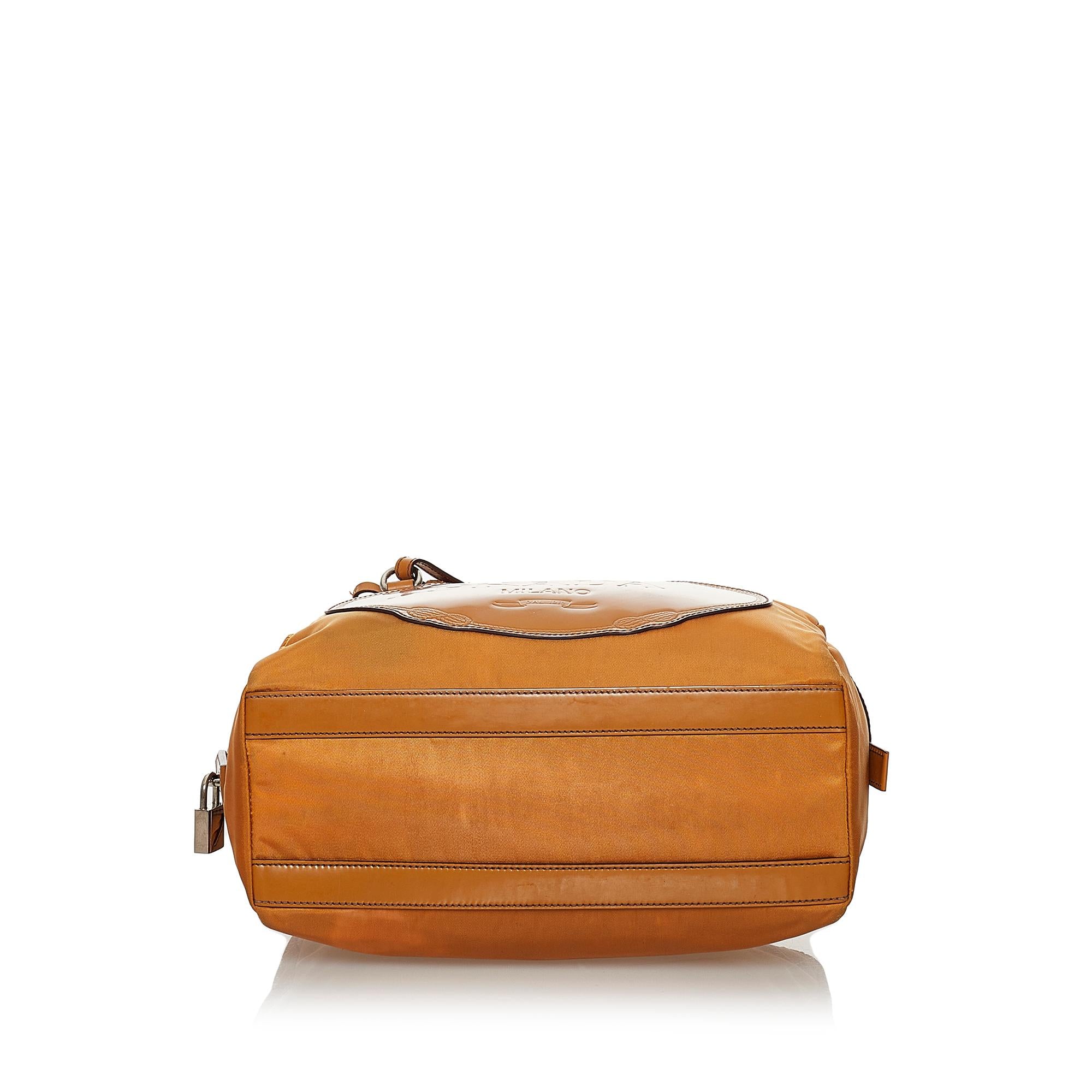 Prada Canapa Logo Tessuto Shoulder Bag (SHG-30955)