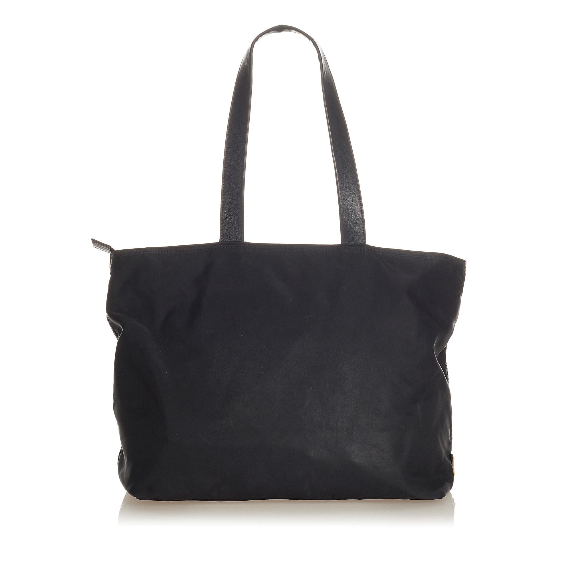 Prada Canapa Tessuto Tote Bag (SHG-31959)