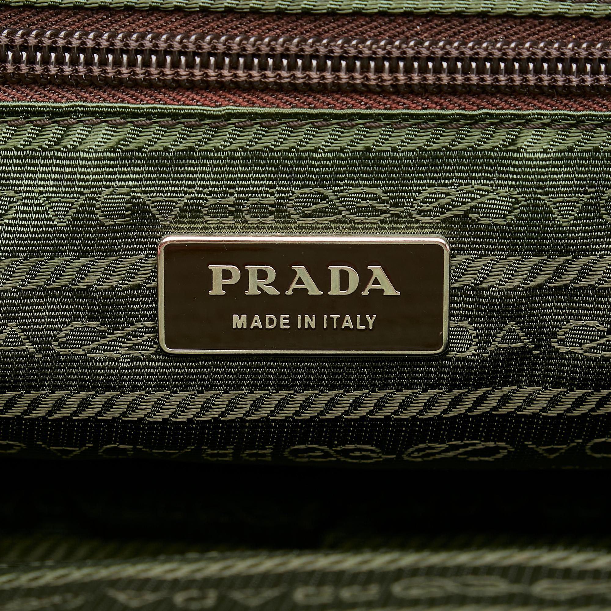 Prada Canvas Handbag (SHG-27631)
