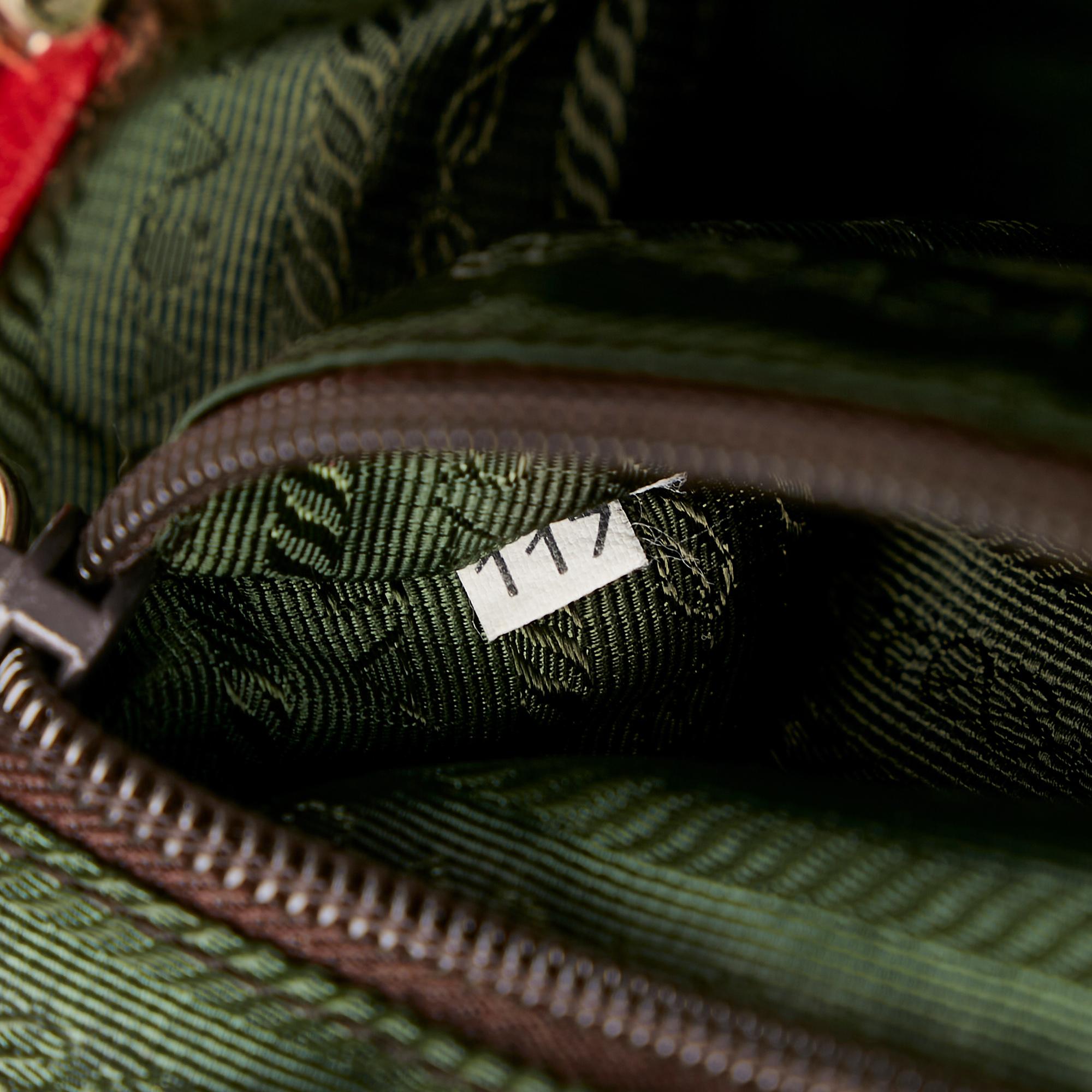 Prada Canvas Handbag (SHG-27631)