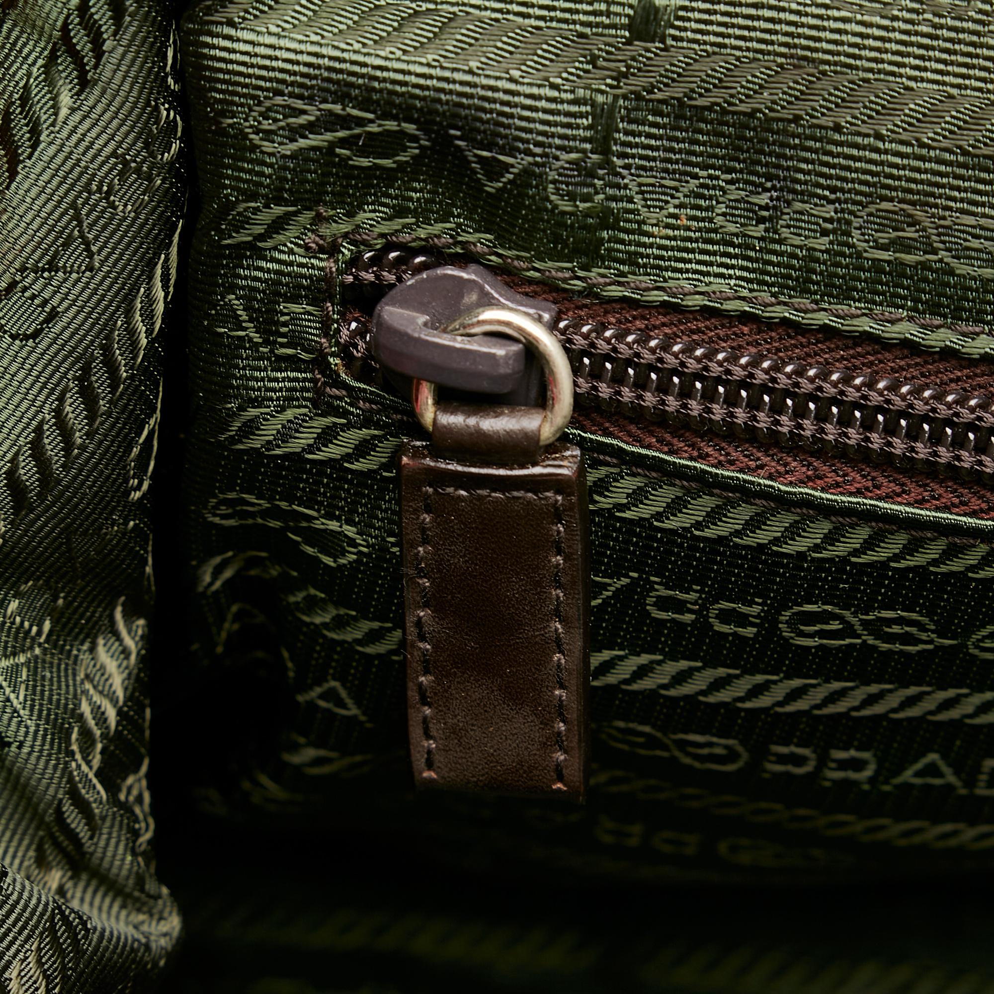 Prada Canvas Handbag (SHG-27631)