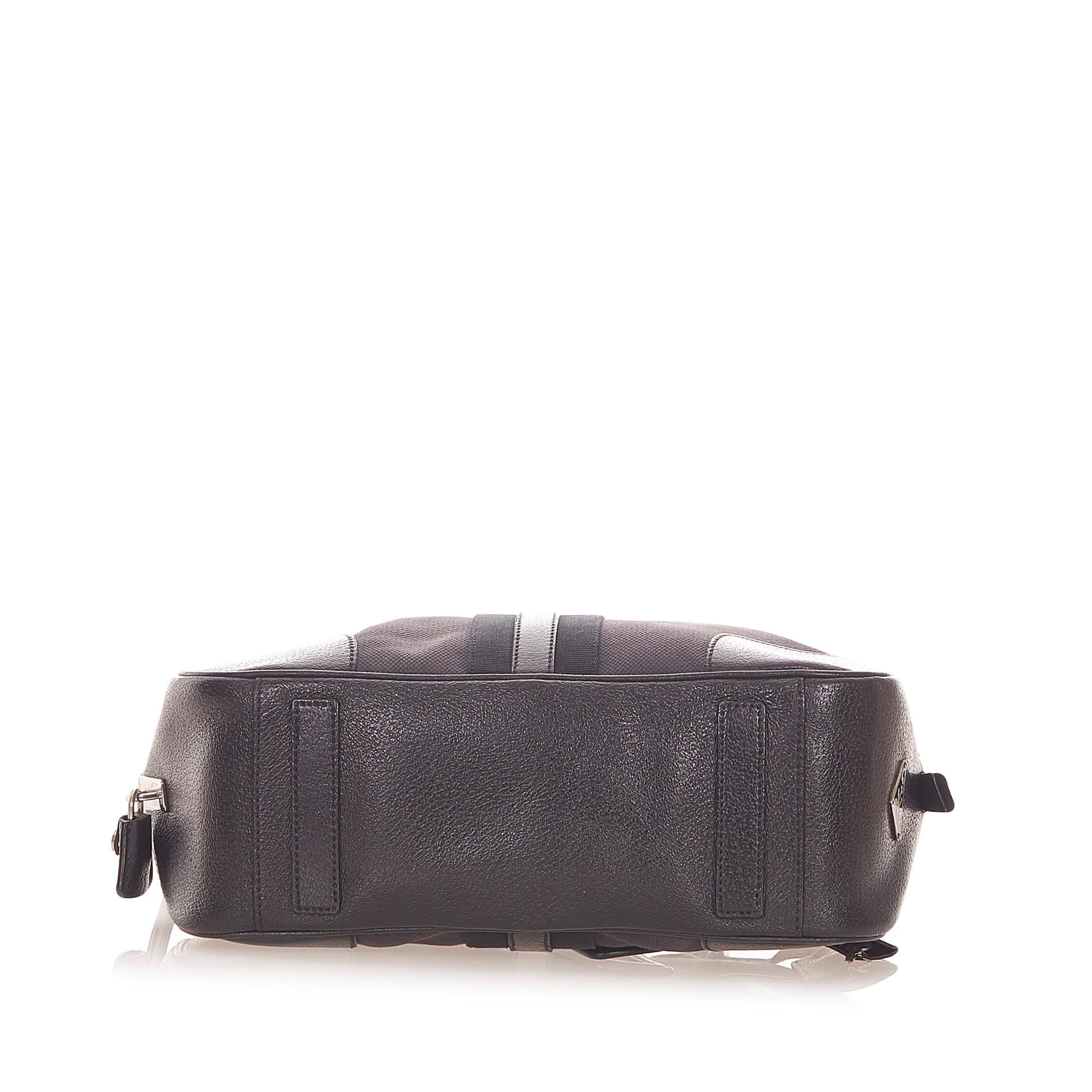 Prada Canvas Handbag (SHG-31668)