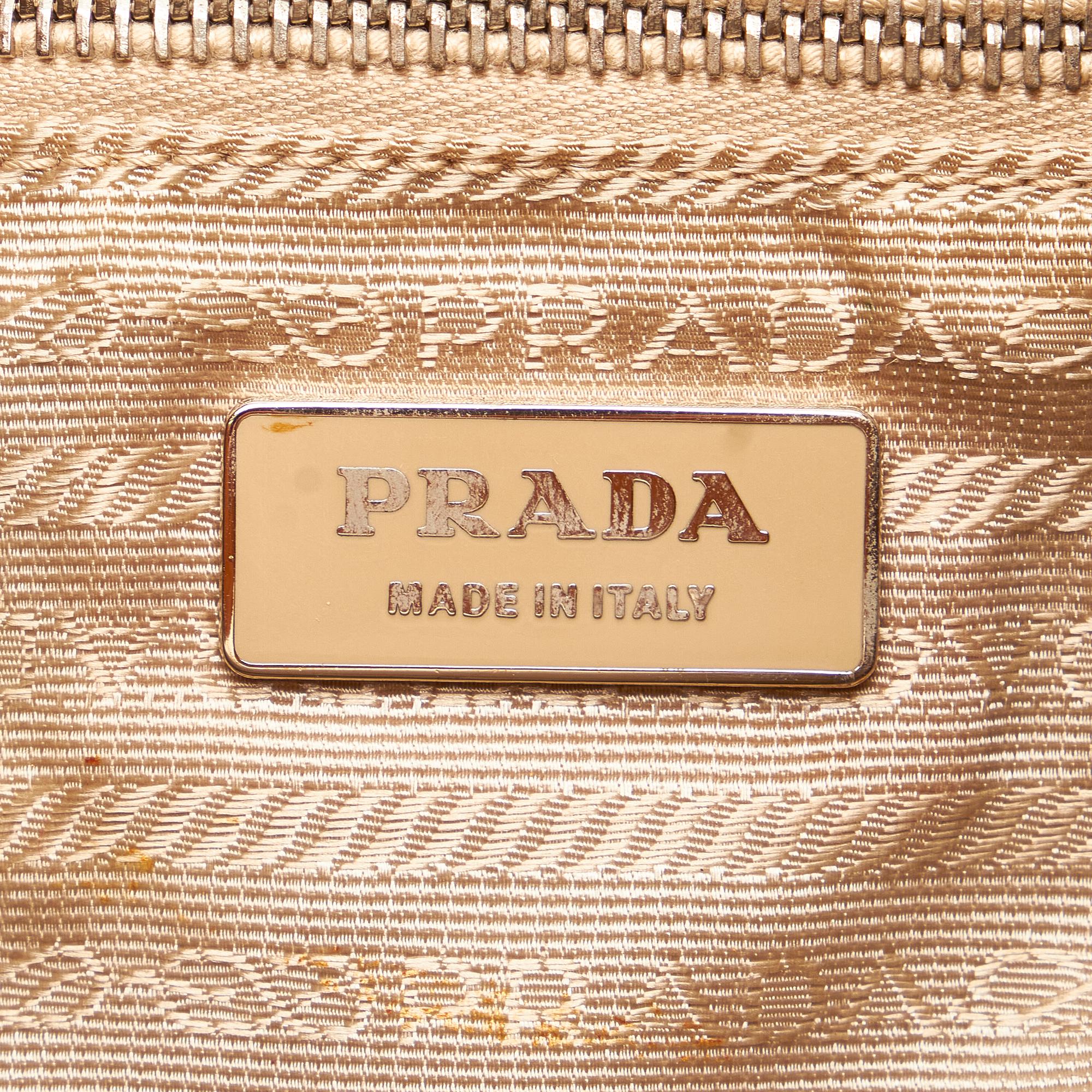 Prada Canvas Shoulder Bag (SHG-26816)