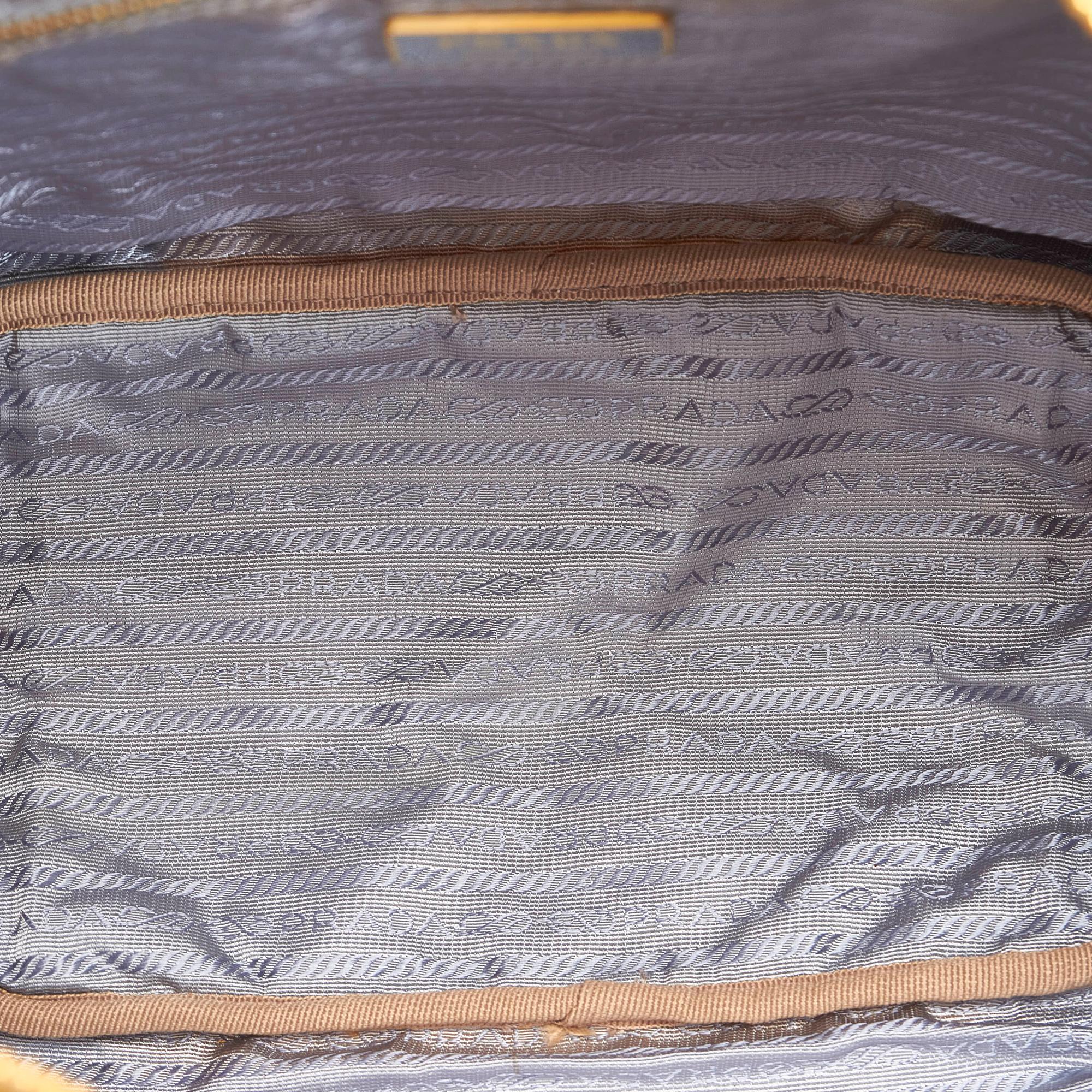 Prada Canvas Shoulder Bag (SHG-28485)