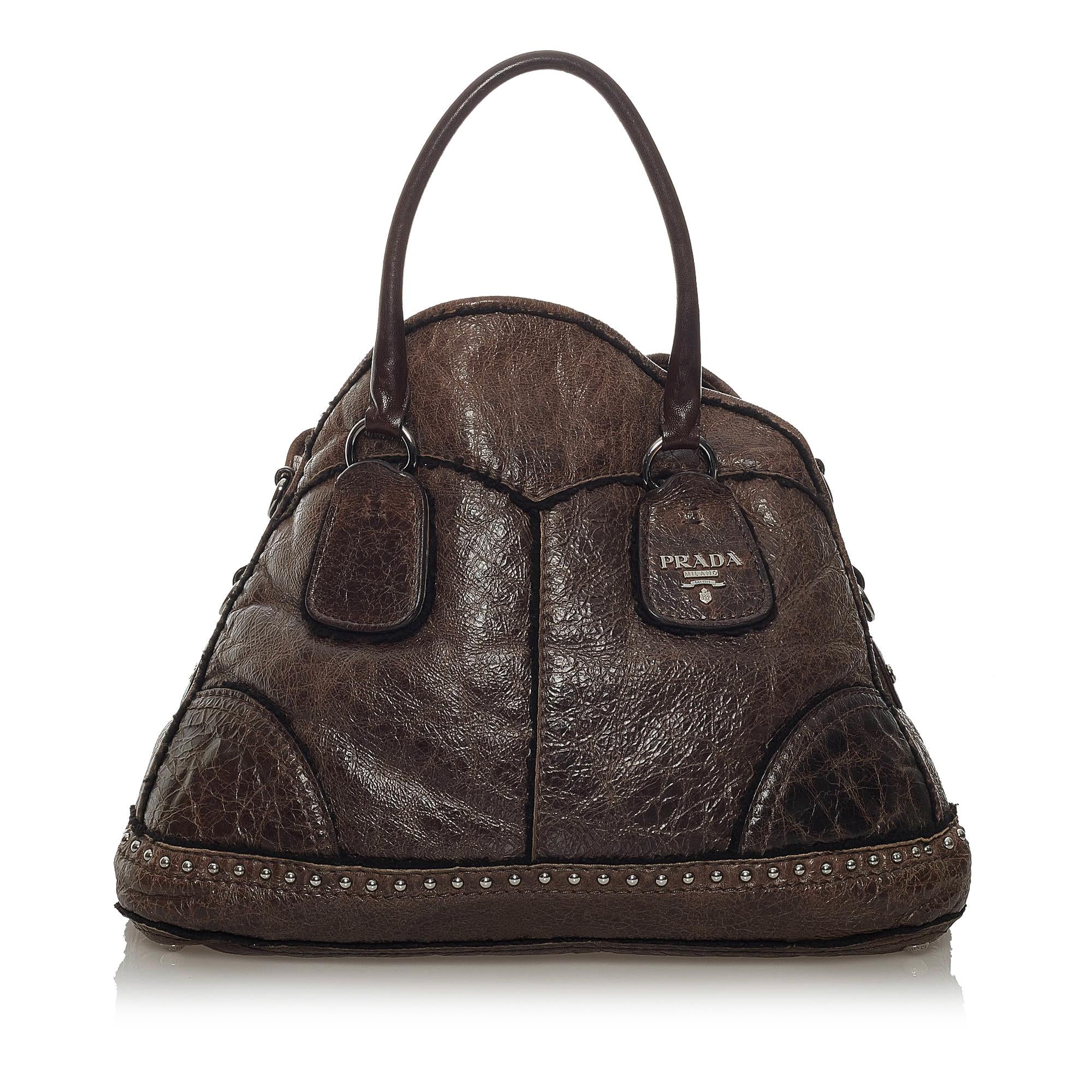 Prada Cervo Shine Tote Bag (SHG-29245)