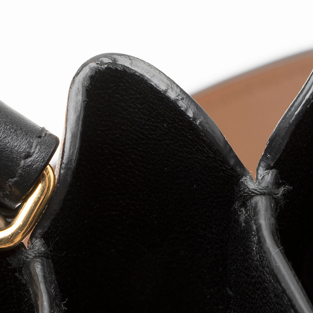 Prada City Calf Leather Bibliotheque Shoulder Bag (SHF-20802)