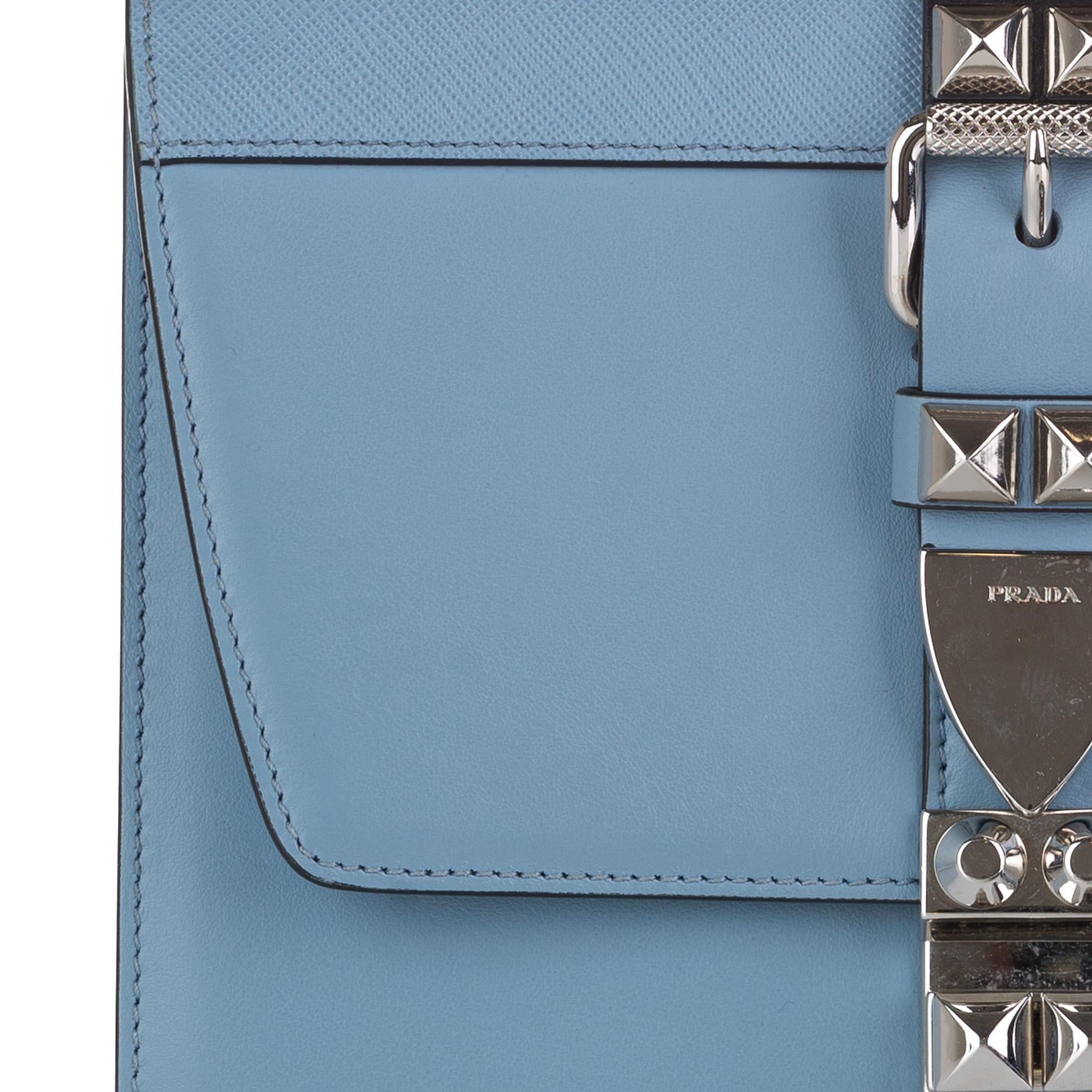 Prada City Calf & Saffiano Elektra Crossbody Bag (SHG-35849)