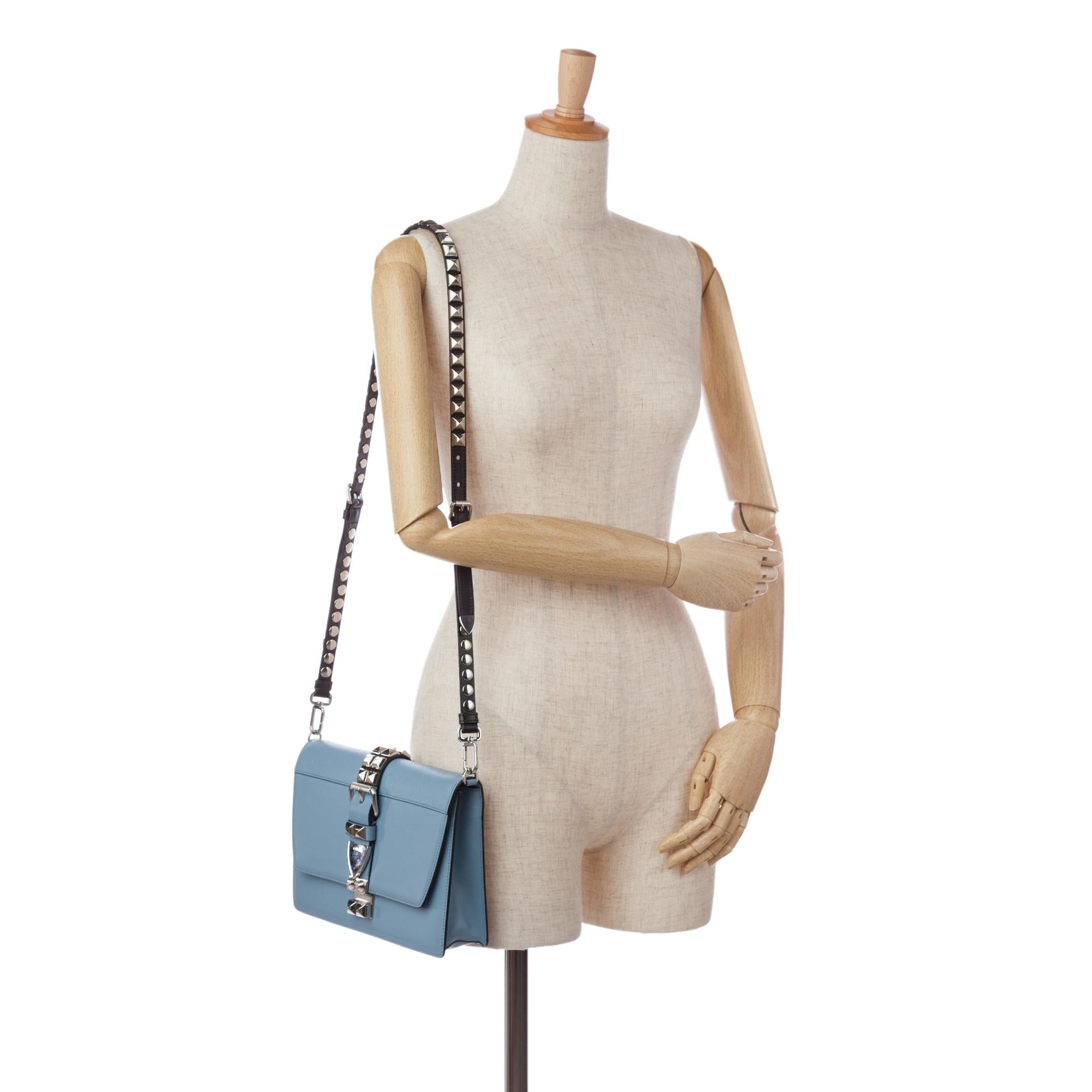 Prada City Calf & Saffiano Elektra Crossbody Bag (SHG-35849)