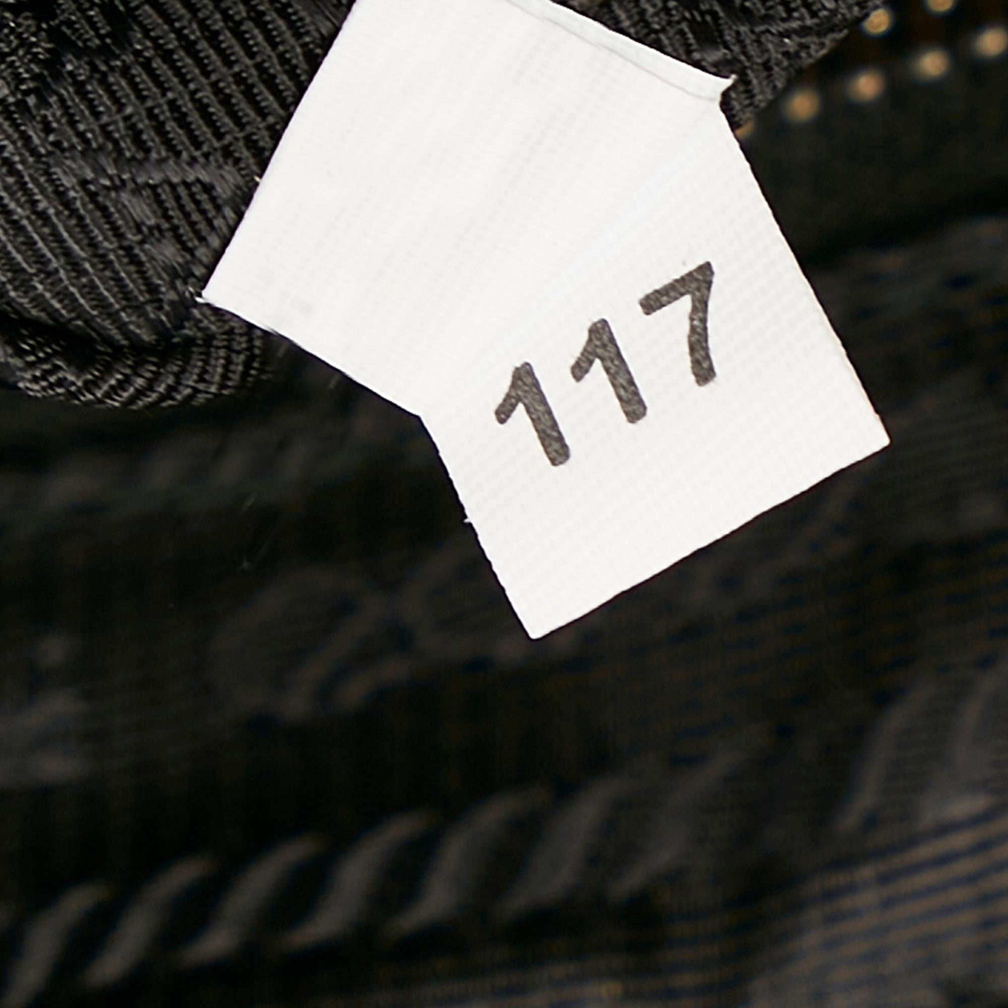 Prada City Fori Perforated Leather Handbag (SHG-25345)