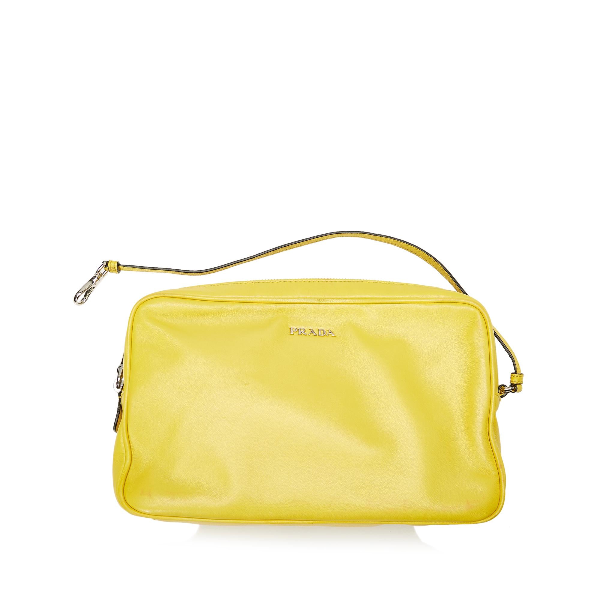 Prada City Fori Perforated Leather Handbag (SHG-25345)