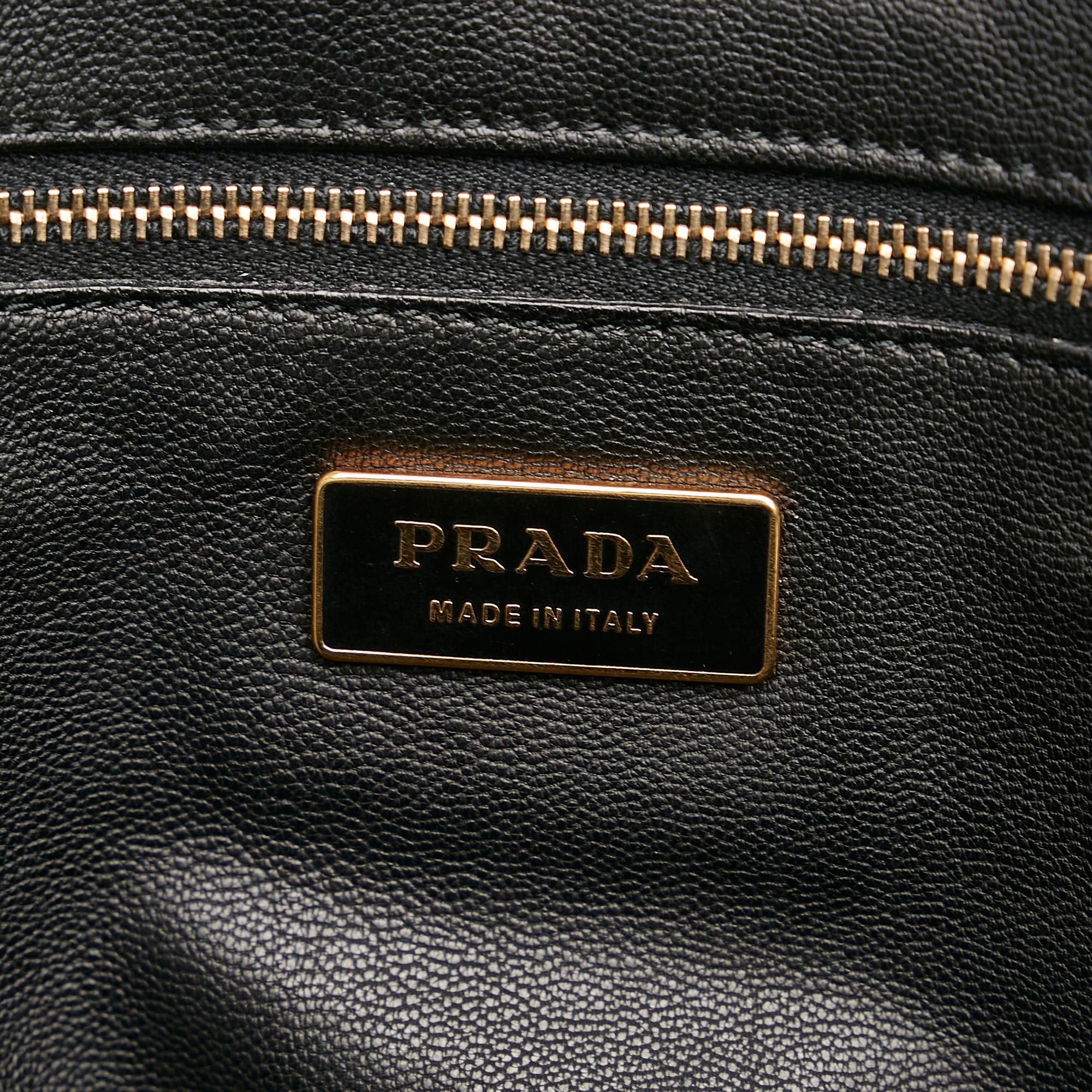 Prada Classic Promenade Handbag (SHG-36491)