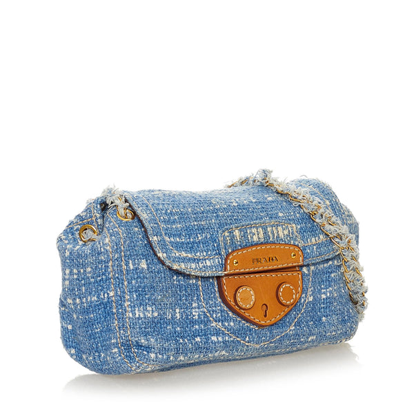 Prada Denim Crossbody Bag (SHG-27970) – LuxeDH