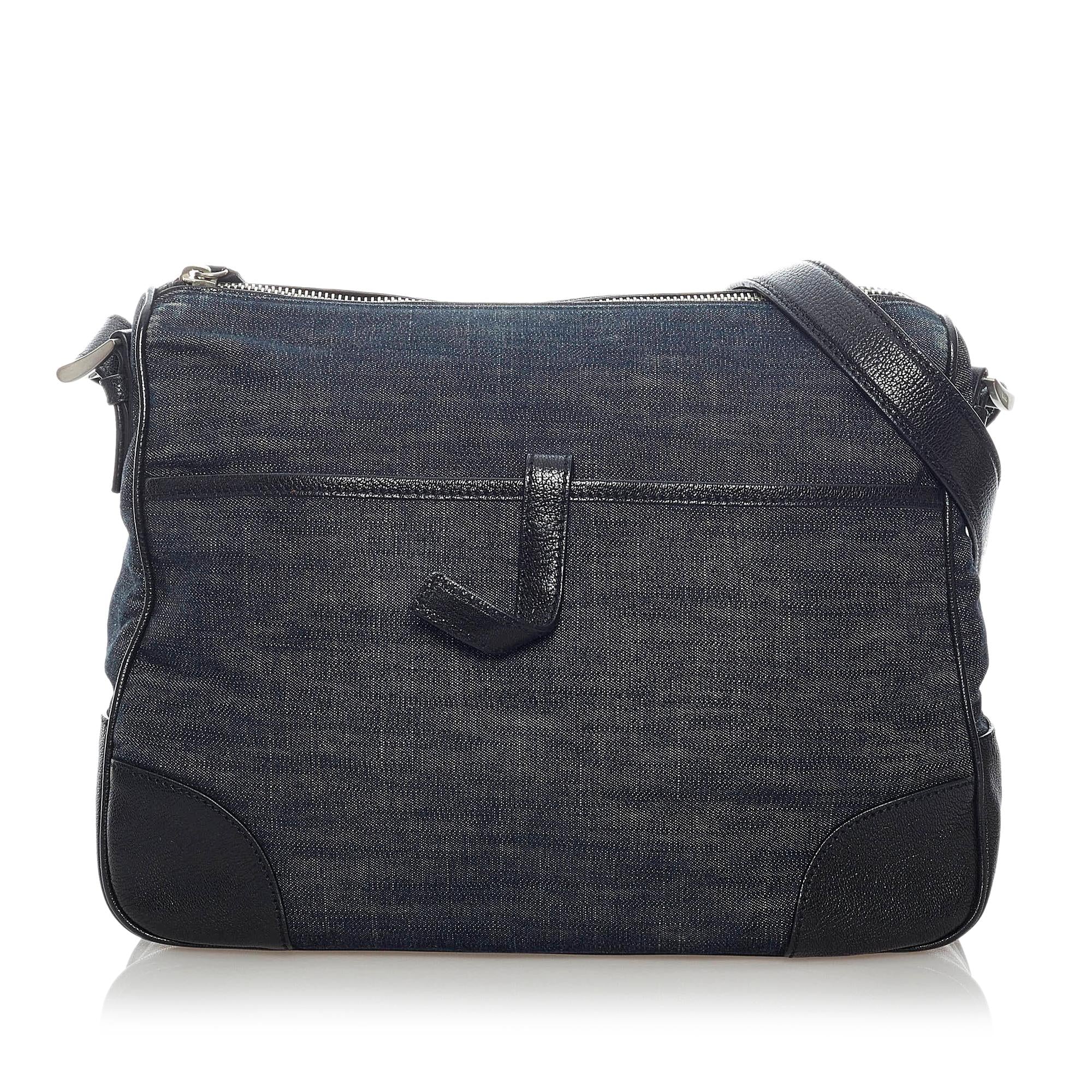 Prada Denim Crossbody Bag (SHG-37204)